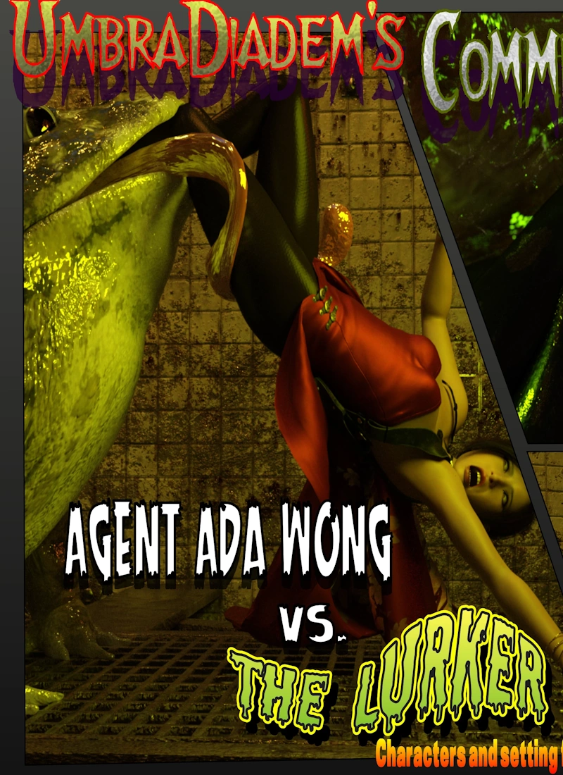 Ada Wong vs the Lurker [Umbradiadem] cover