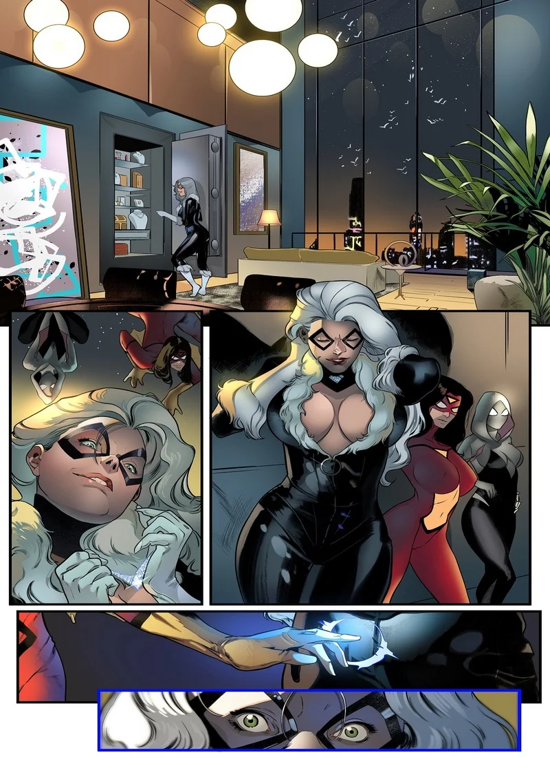 The Cat and the Spiders [XGeek] cover