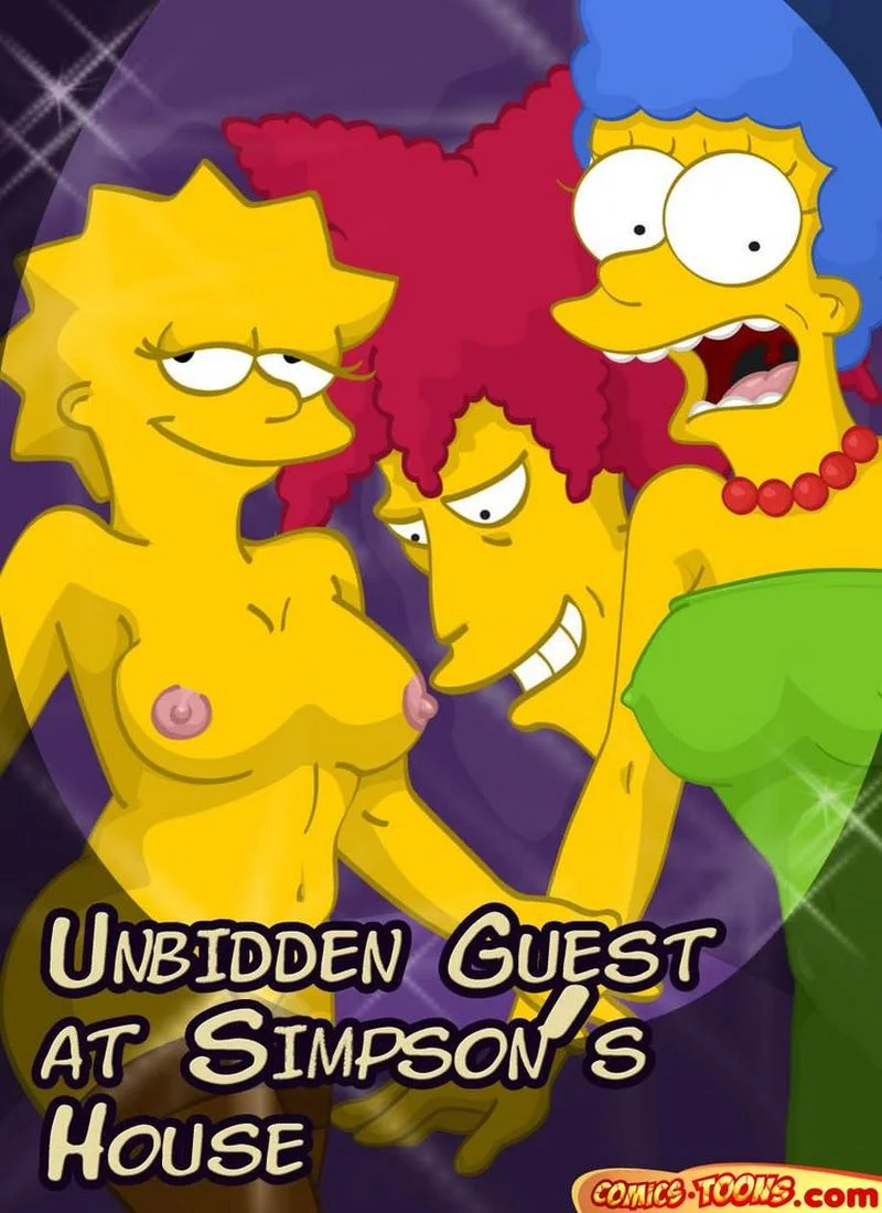 Unbidden Guest At Simpson’s House [Comics-Toons] cover