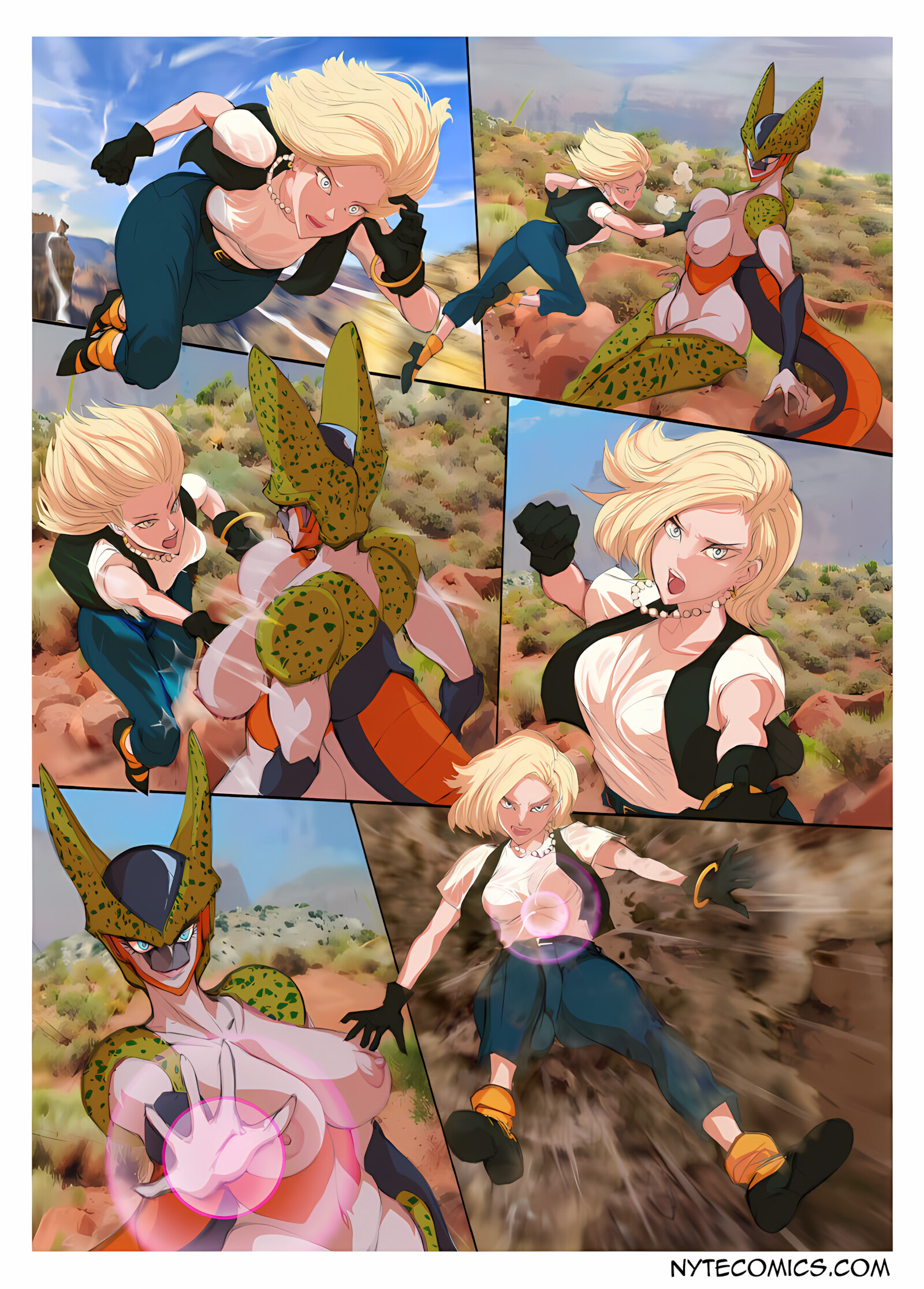 Android 18 The Perfect Form [Nyte], Android 18 The Perfect Form, page 10 of 16