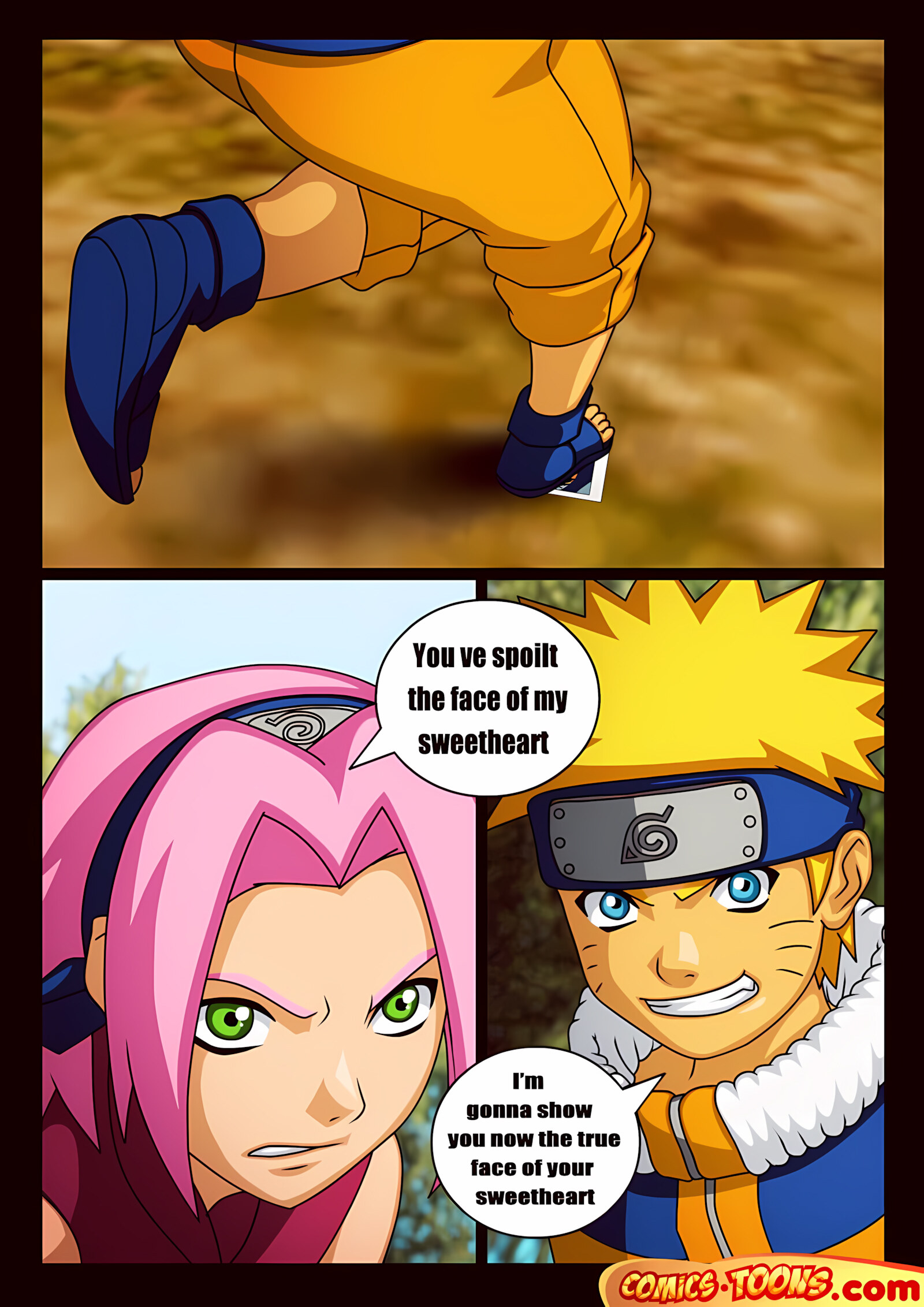 Naruto X Sakura [Comics-Toons], Naruto X Sakura, page 3 of 15