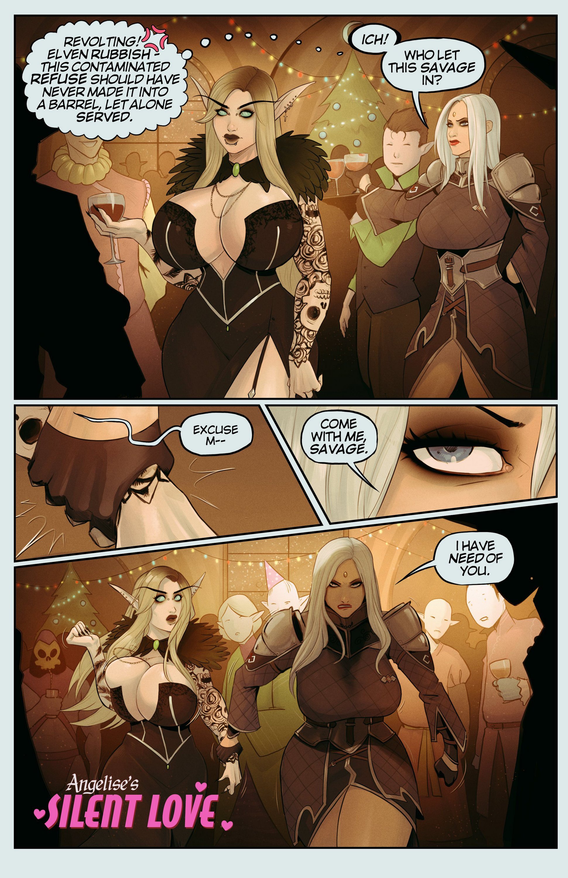Angelise’s Silent Love [DevilHS], Angelise’s Silent Love, page 1 of 4