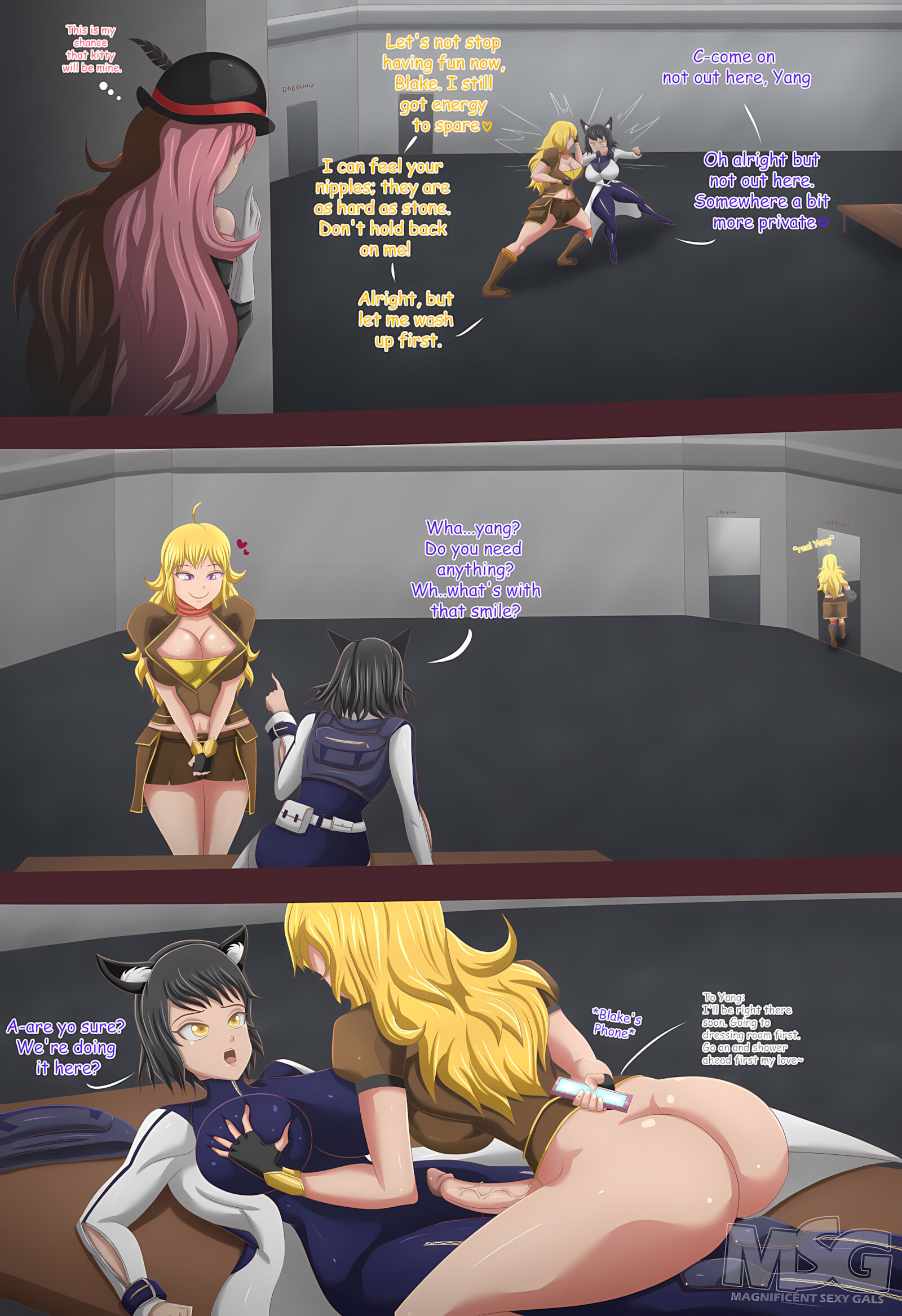 Neo’s Evil Ploy [Magnificent Sexy Gals], Neo's Evil Ploy, page 3 of 15