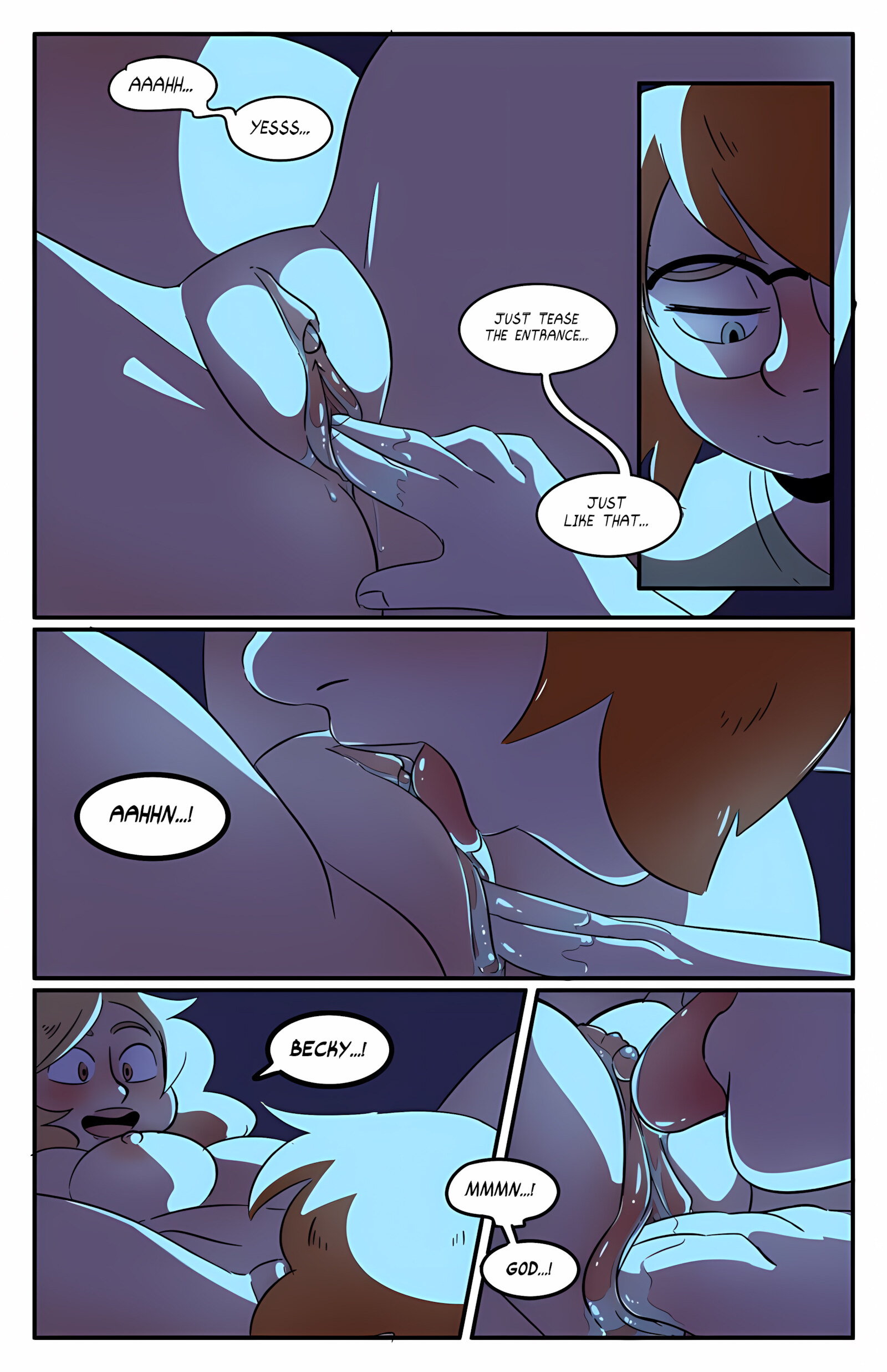 Night Walk [Tissue Box], Touchy Feely 3, page 12 of 16