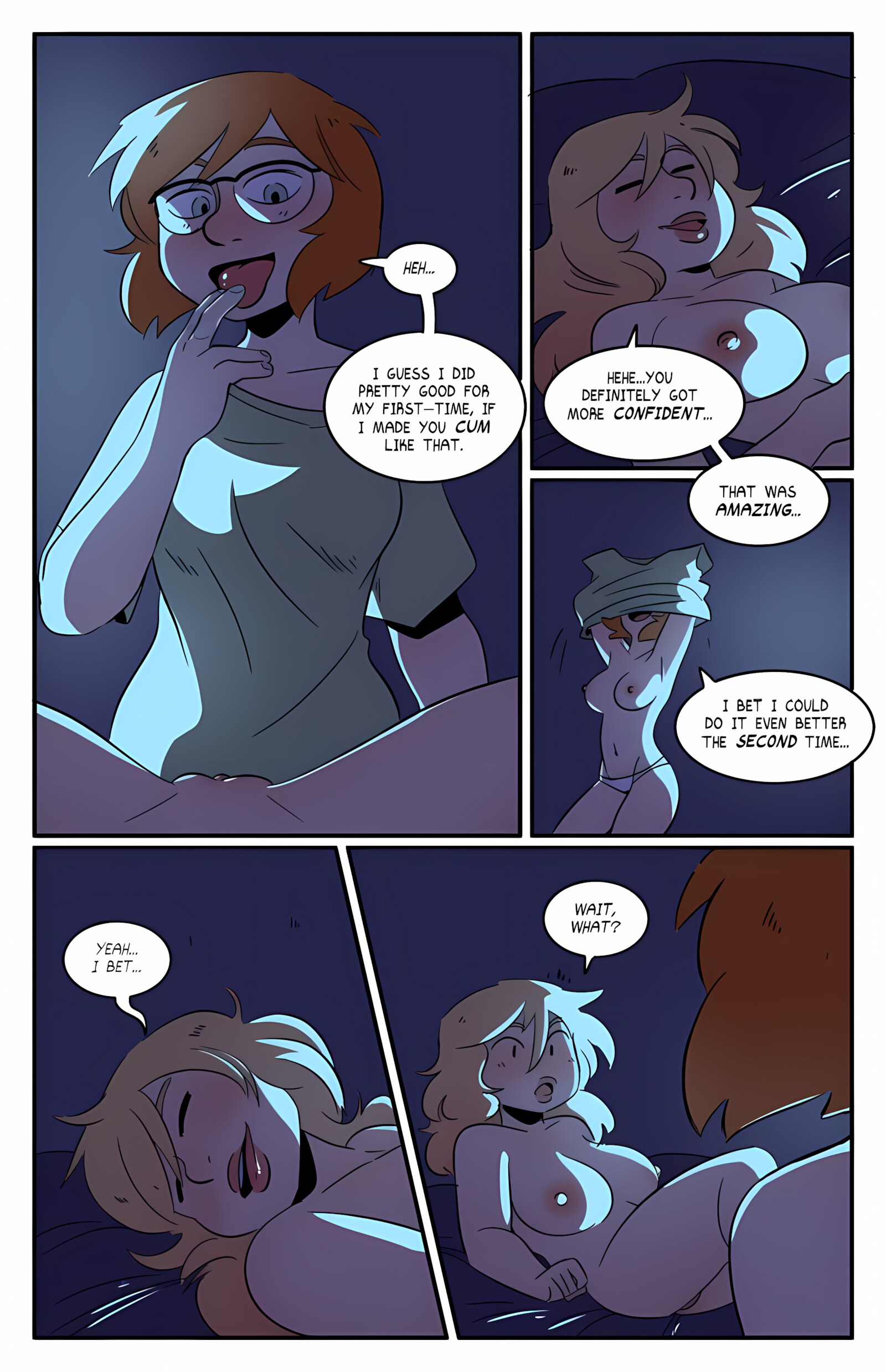 Night Walk [Tissue Box], Touchy Feely 3, page 15 of 16