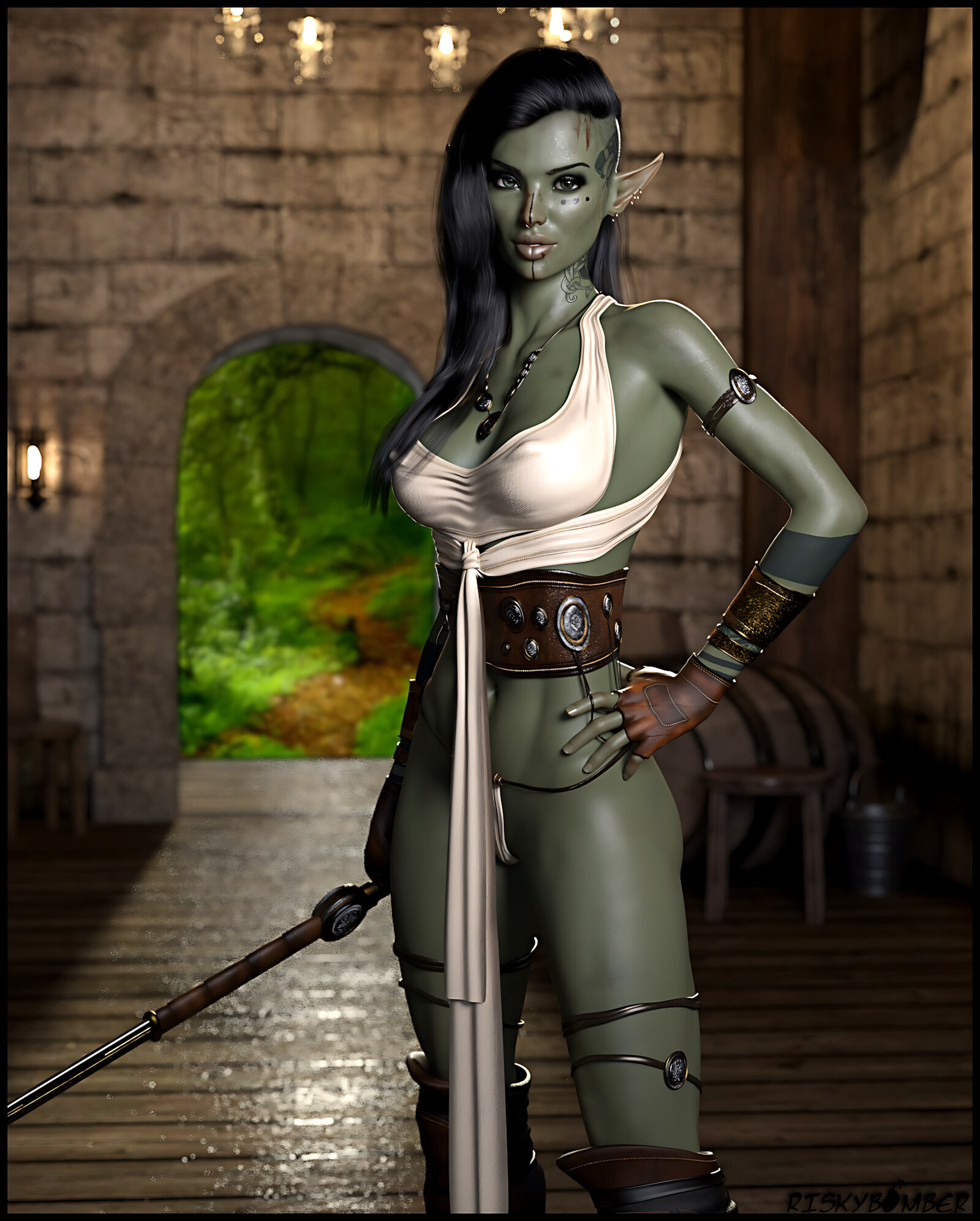 Orc Huntress [Riskybomber], Orc Huntress, page 18 of 18
