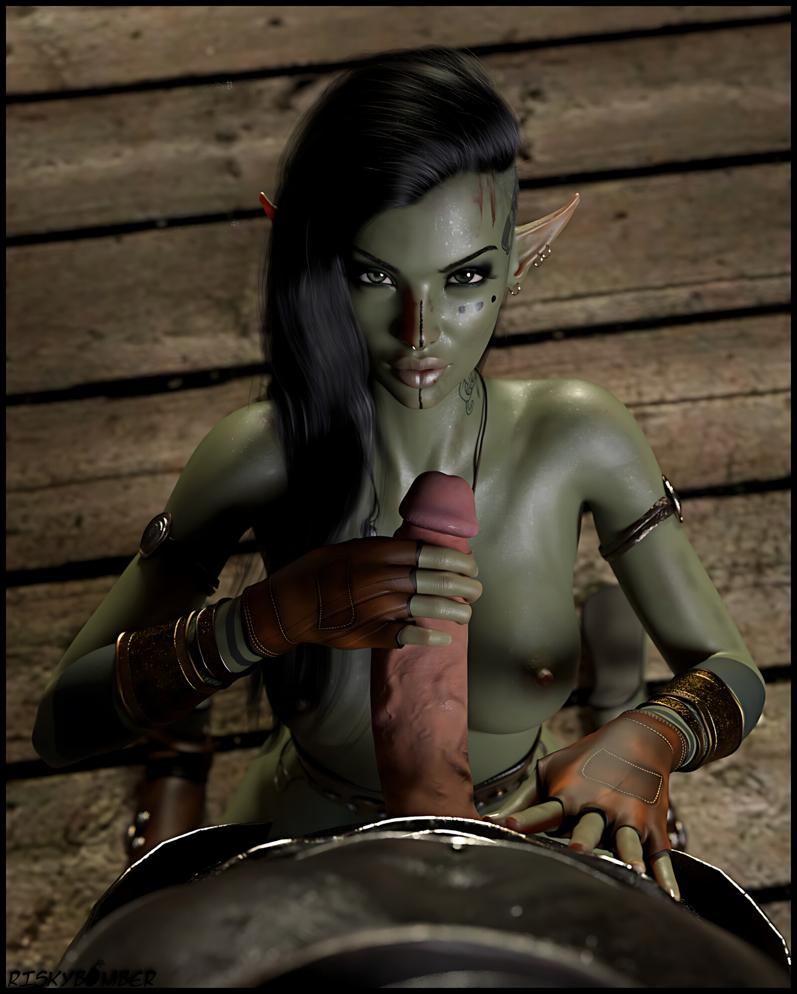 Orc Huntress [Riskybomber], Orc Huntress, page 6 of 18