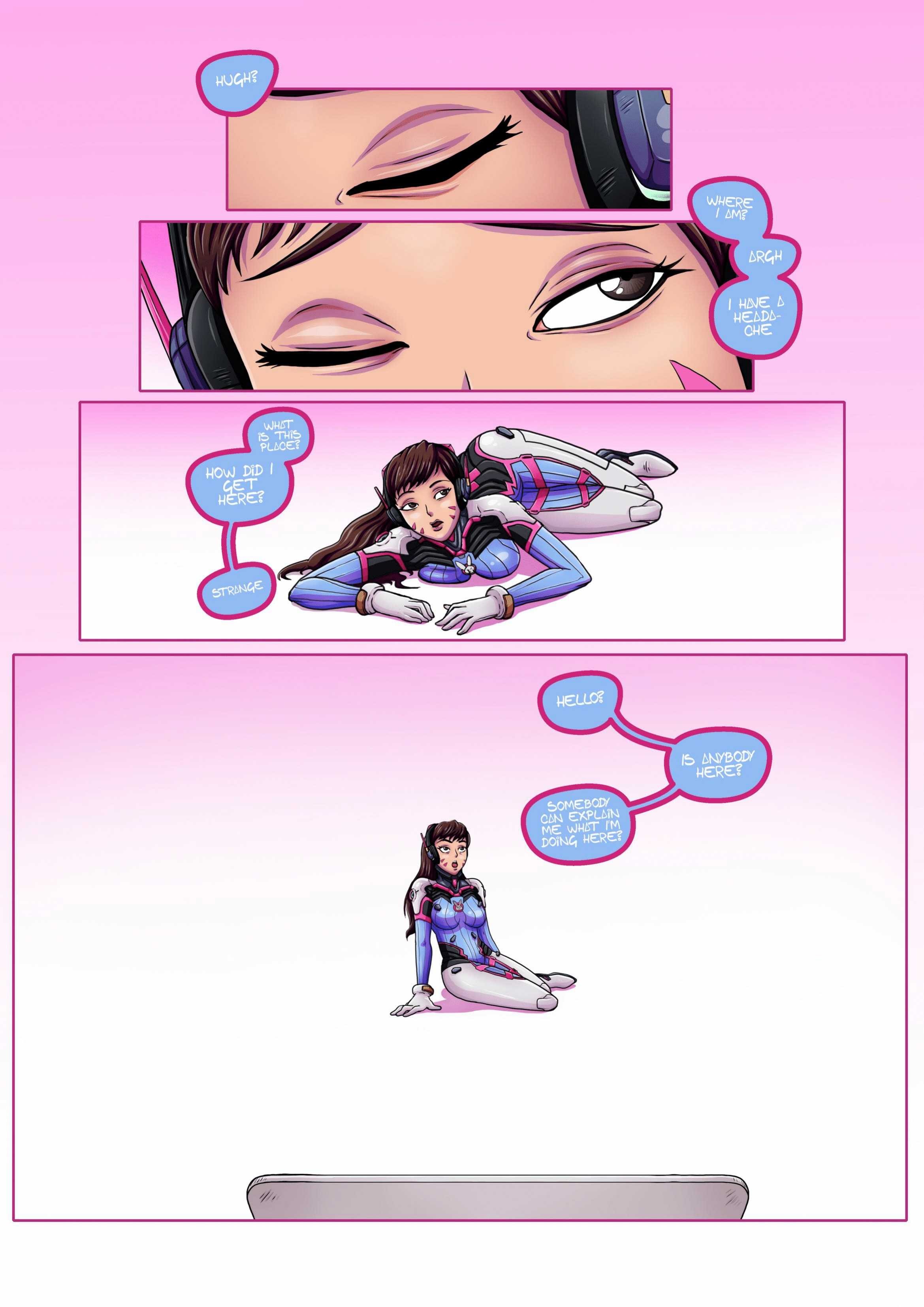 Overwatch DVa s Humiliation [Bill Vicious], Overwatch DVa s Humiliation, page 4 of 30
