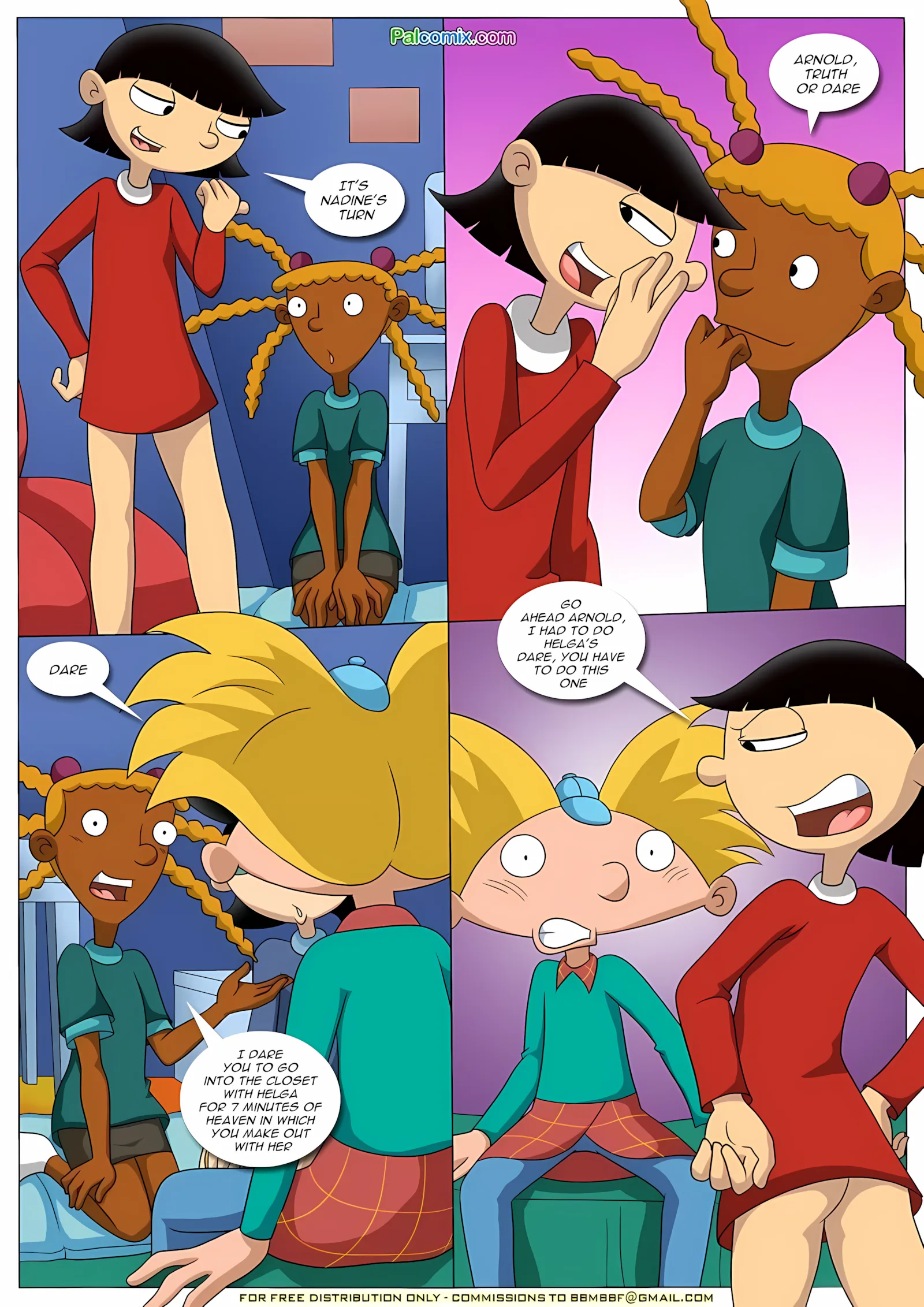 After Party (Hey Arnold!) [Palcomix], 1 . After Party - (Hey Arnold!) [Palcomix], page 10 of 19