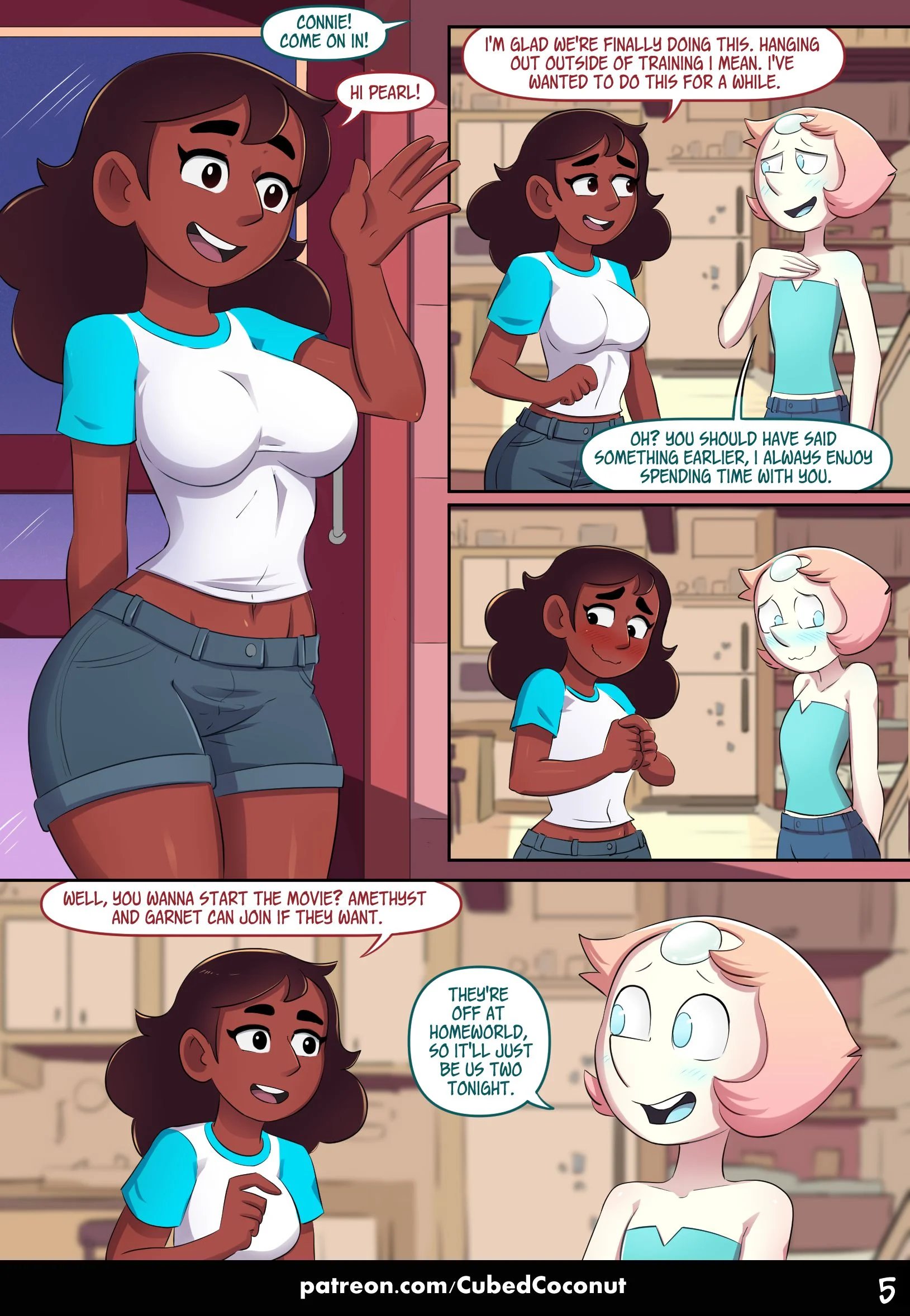 Pearl’s Fav Student (Steven Universe), 1 . Pearl's Fav Student - Chapter 1 [CubedCoconut], page 6 of 43