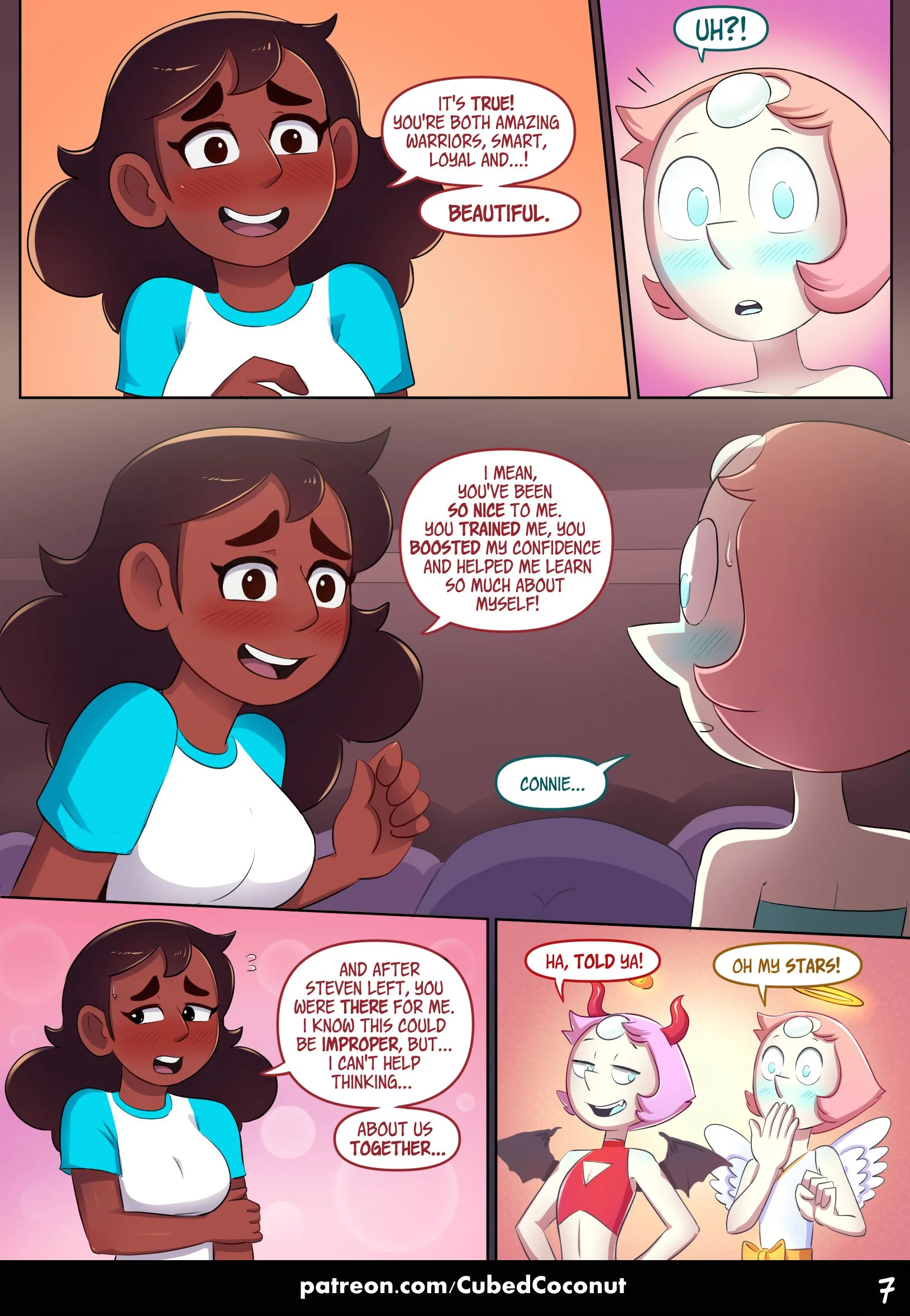 Pearl’s Fav Student (Steven Universe), 1 . Pearl's Fav Student - Chapter 1 [CubedCoconut], page 8 of 43