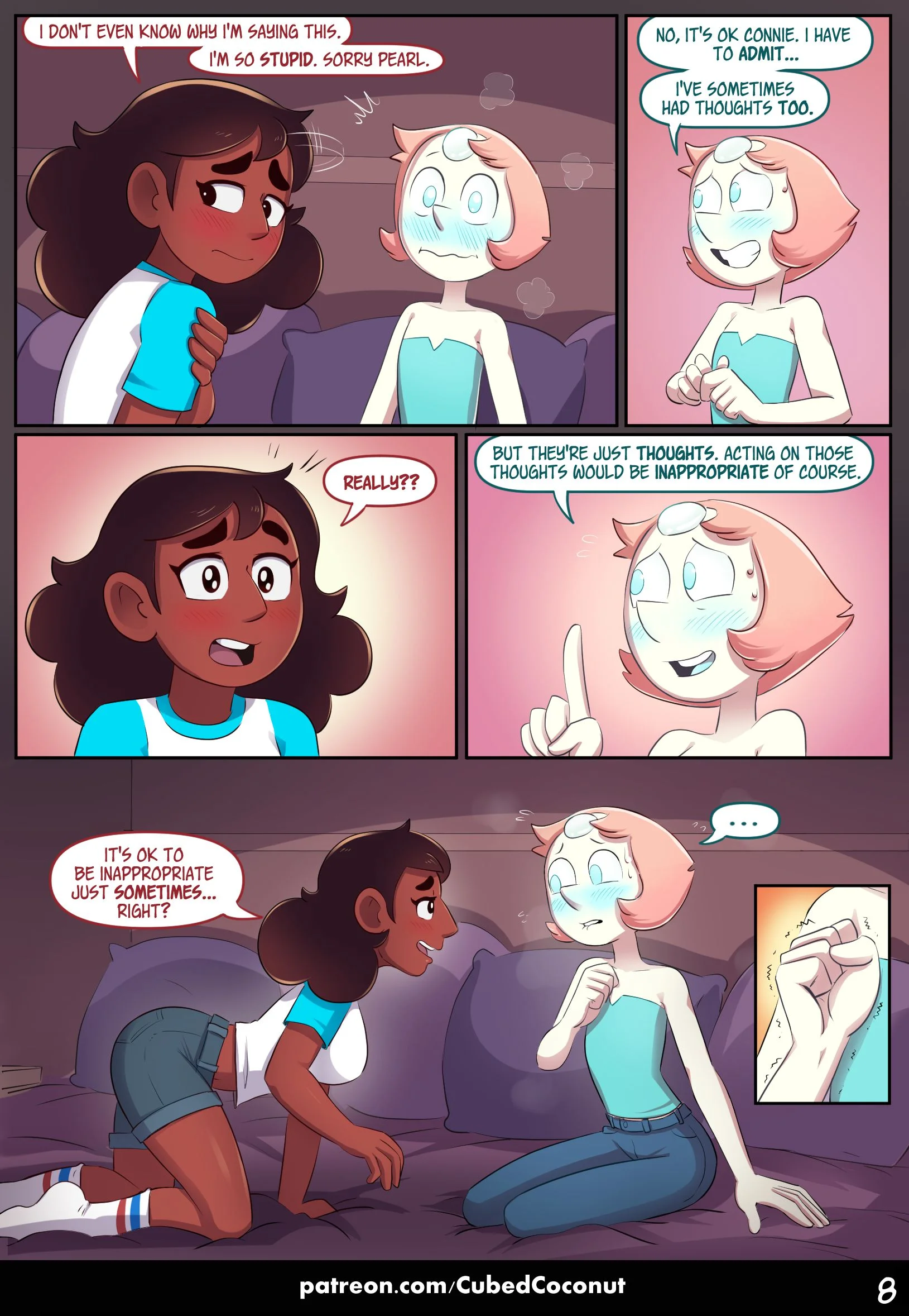 Pearl’s Fav Student (Steven Universe), 1 . Pearl's Fav Student - Chapter 1 [CubedCoconut], page 9 of 43