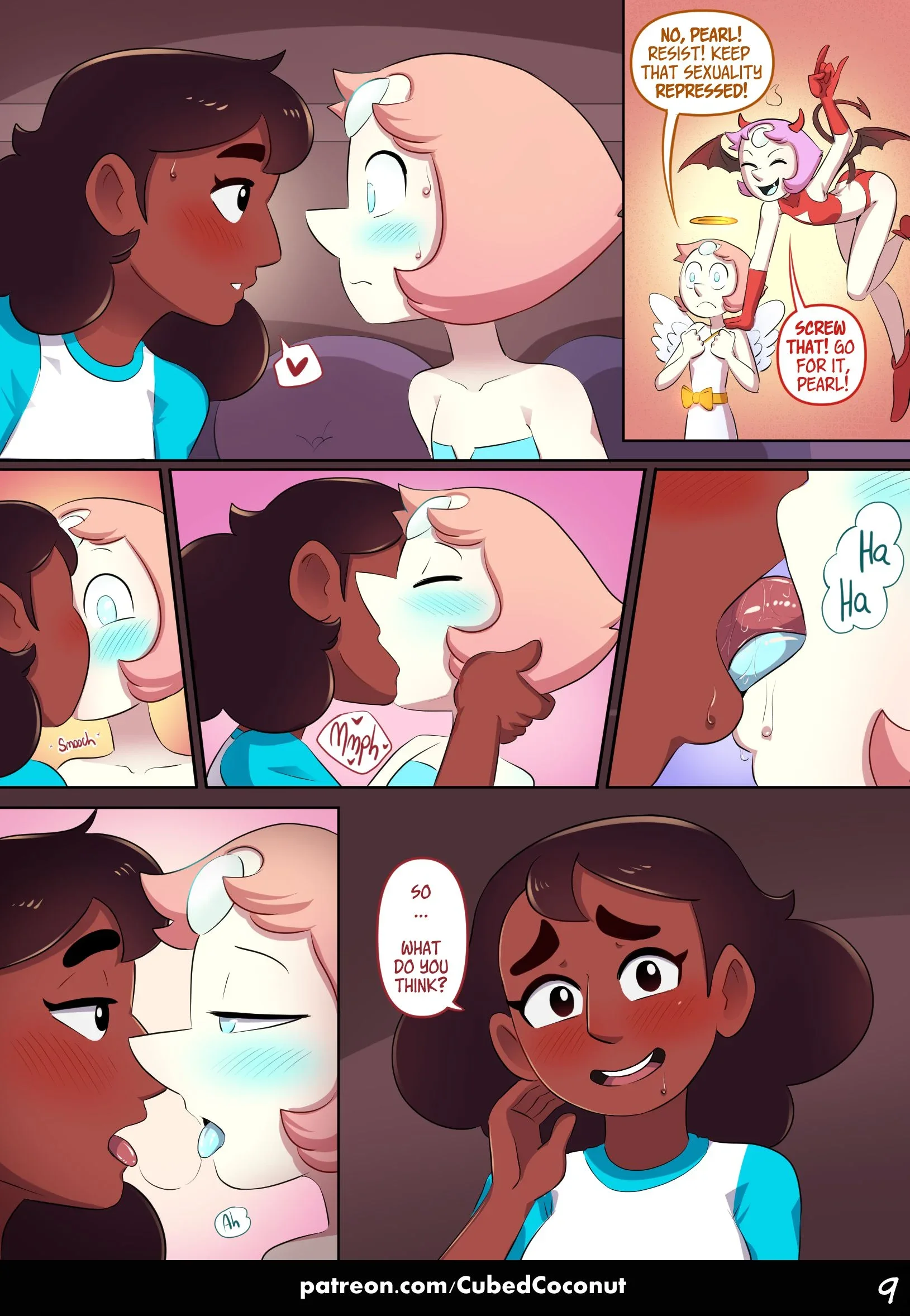 Pearl’s Fav Student (Steven Universe), 1 . Pearl's Fav Student - Chapter 1 [CubedCoconut], page 10 of 43