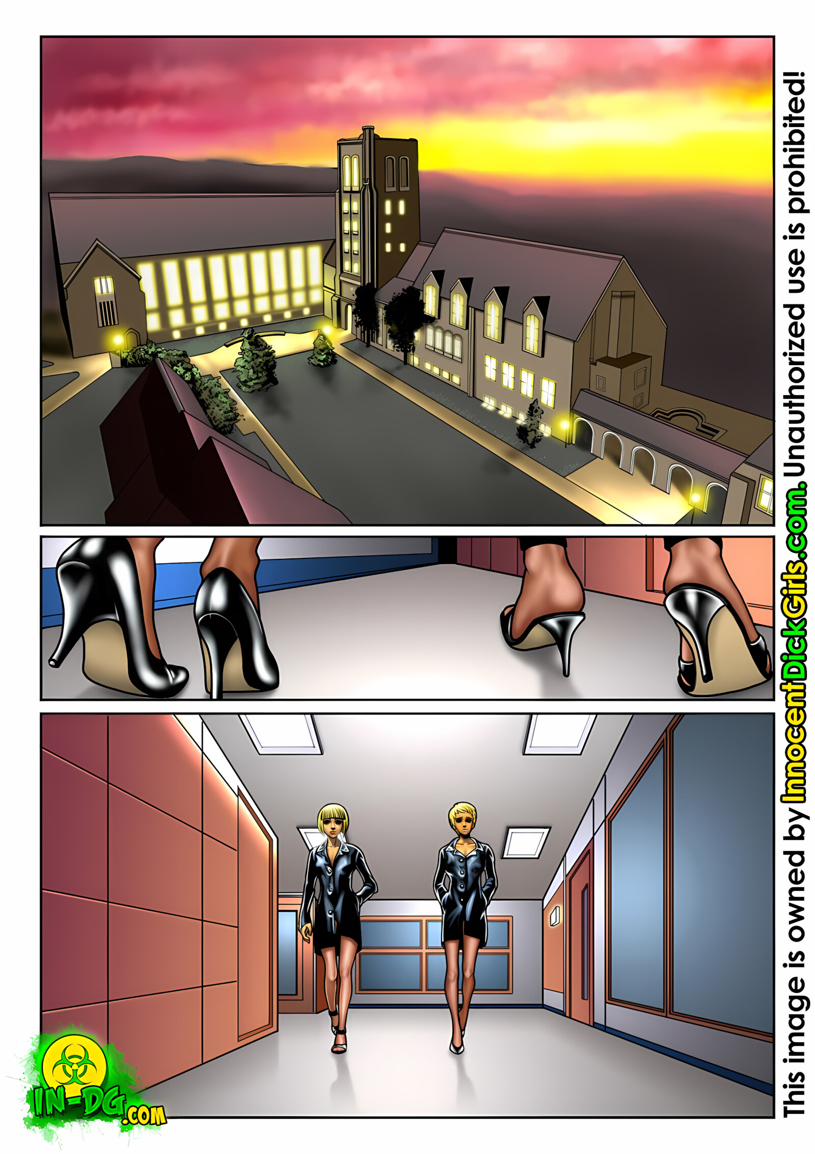 Physical Training [InnocentDickGirls], Physical Training Revenge, page 2 of 14