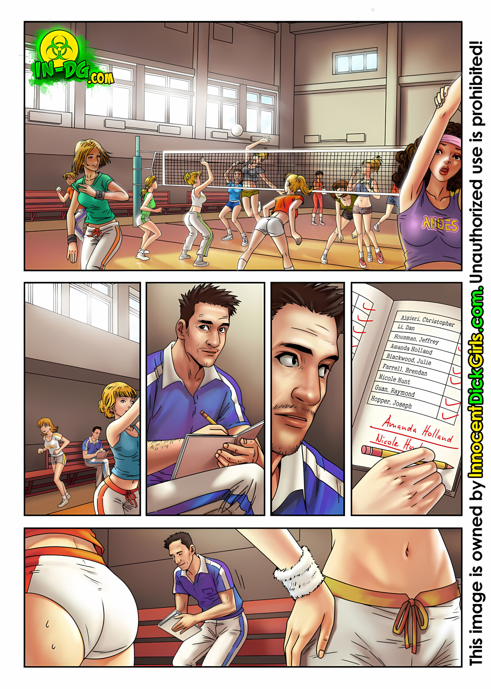 Physical Training [InnocentDickGirls], Physical Training, page 2 of 14