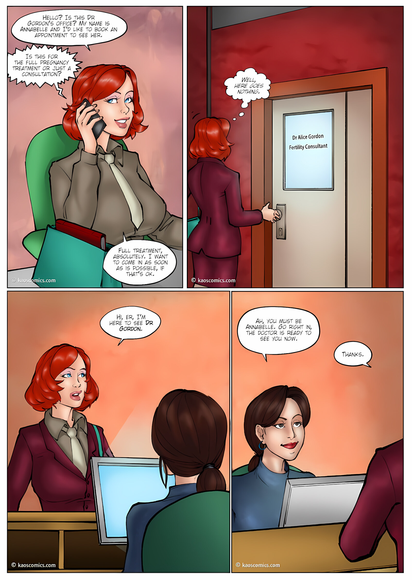 Annabelle’s New Life [Kaos Comics], Annabelle’s New Life 3, page 6 of 22
