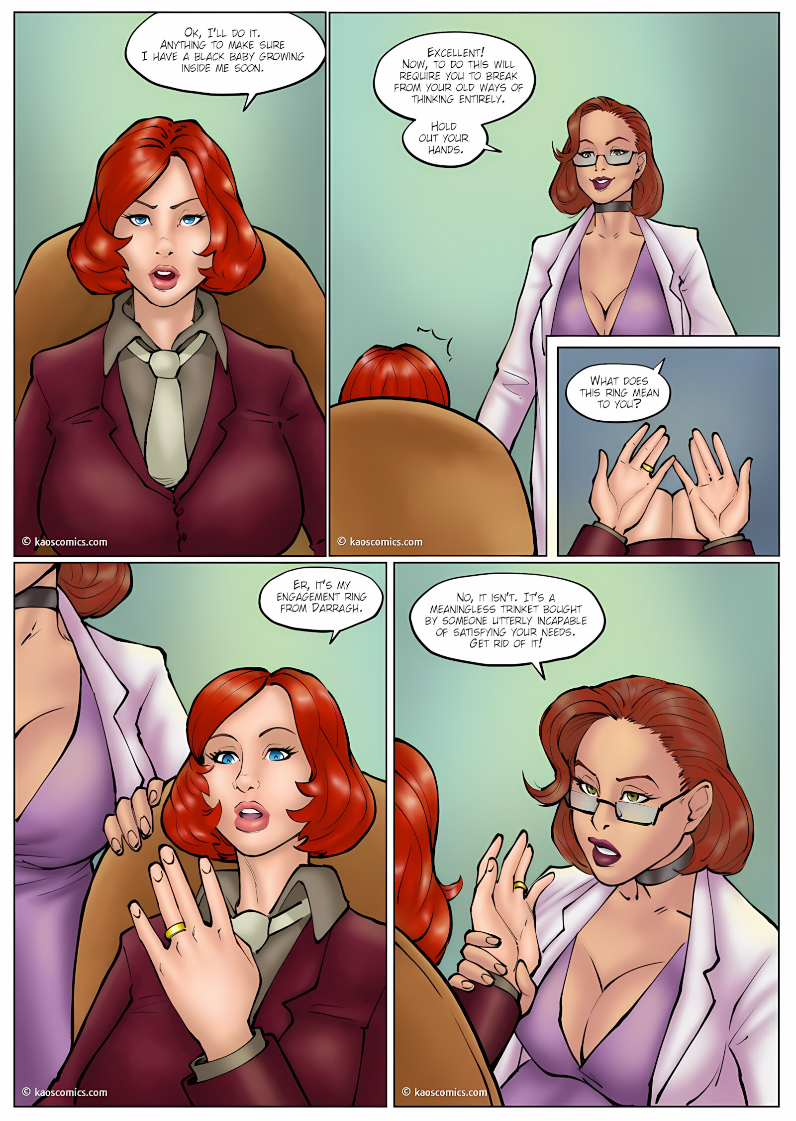 Annabelle’s New Life [Kaos Comics], Annabelle’s New Life 3, page 8 of 22