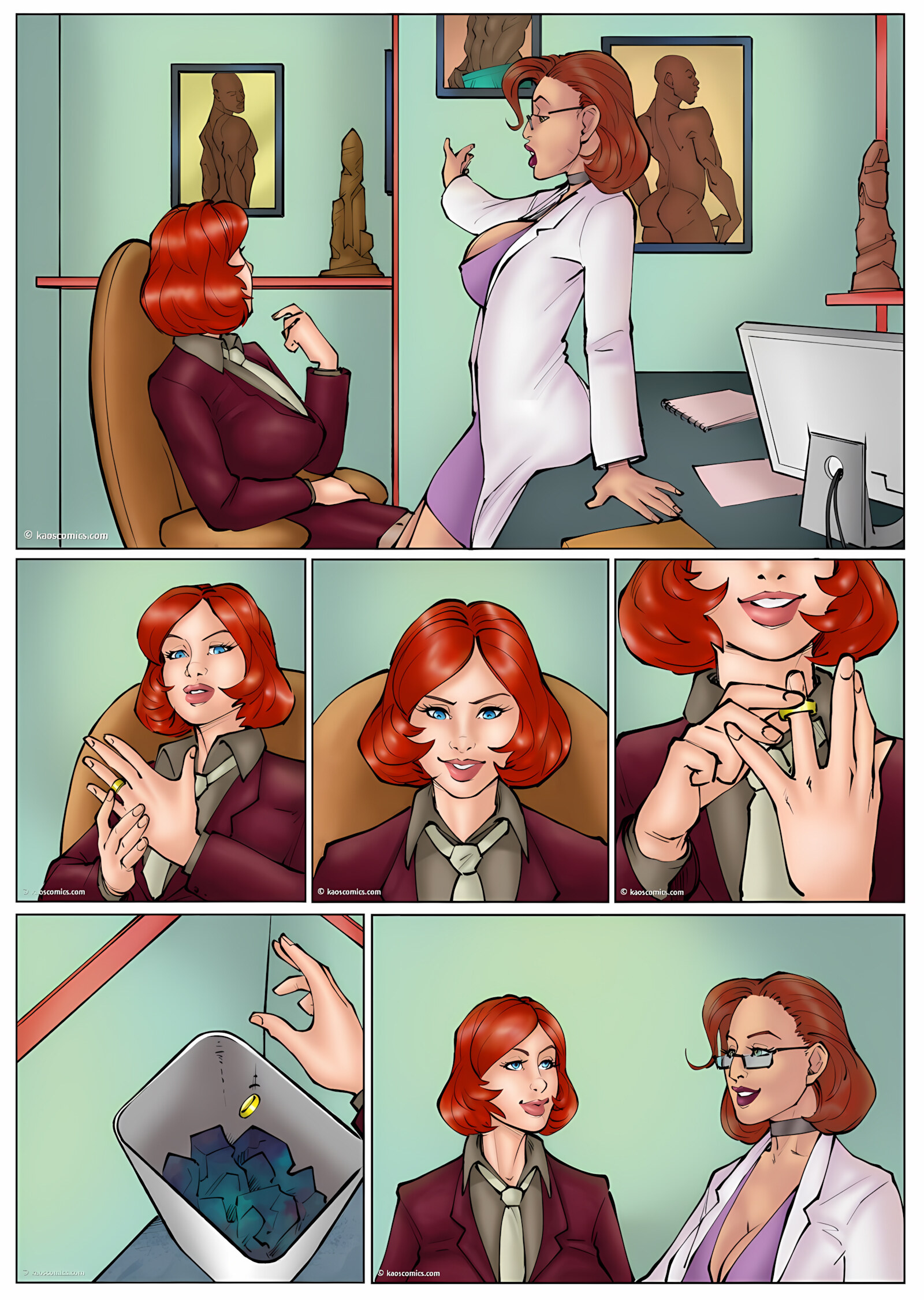 Annabelle’s New Life [Kaos Comics], Annabelle’s New Life 3, page 9 of 22