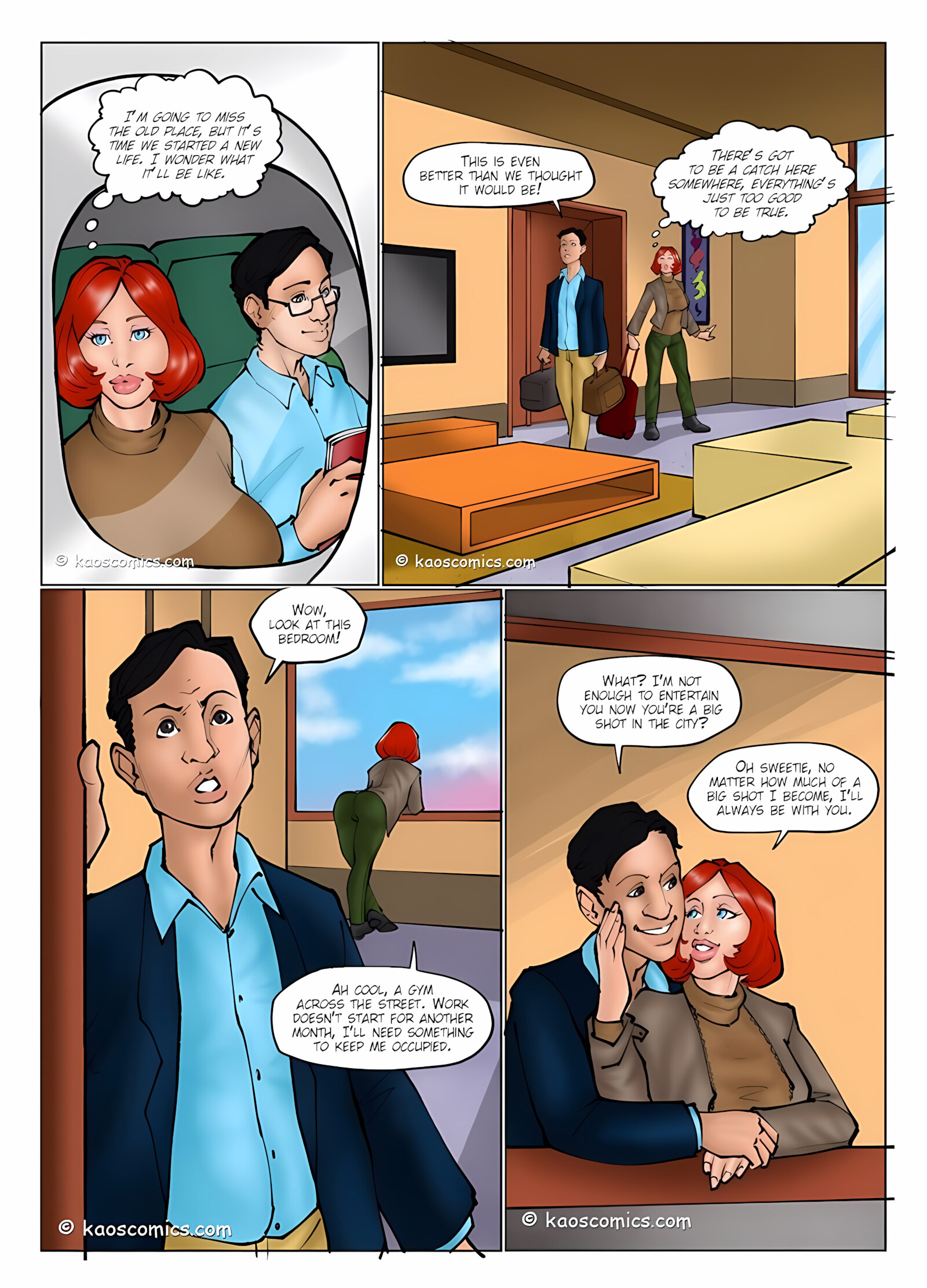 Annabelle’s New Life [Kaos Comics], Annabelle’s New Life 1, page 3 of 16
