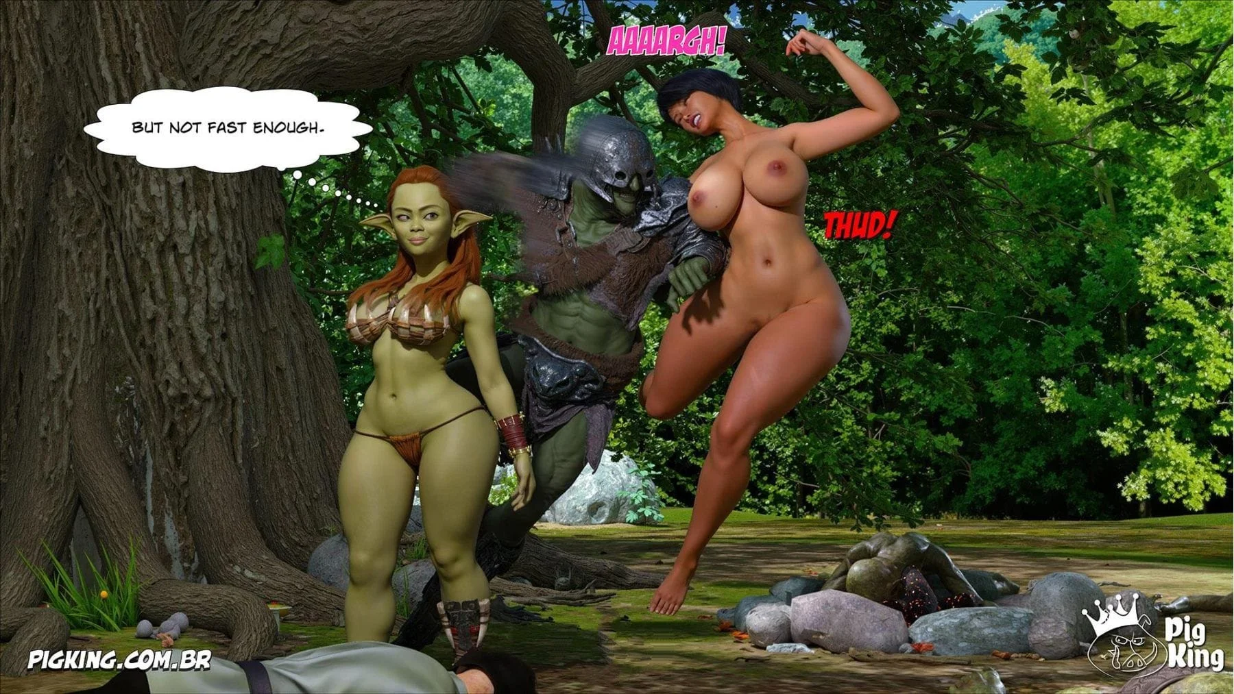 Queen Azalea 11-16 [CrazyDad3D], Queen Azalea 19, page 60 of 73