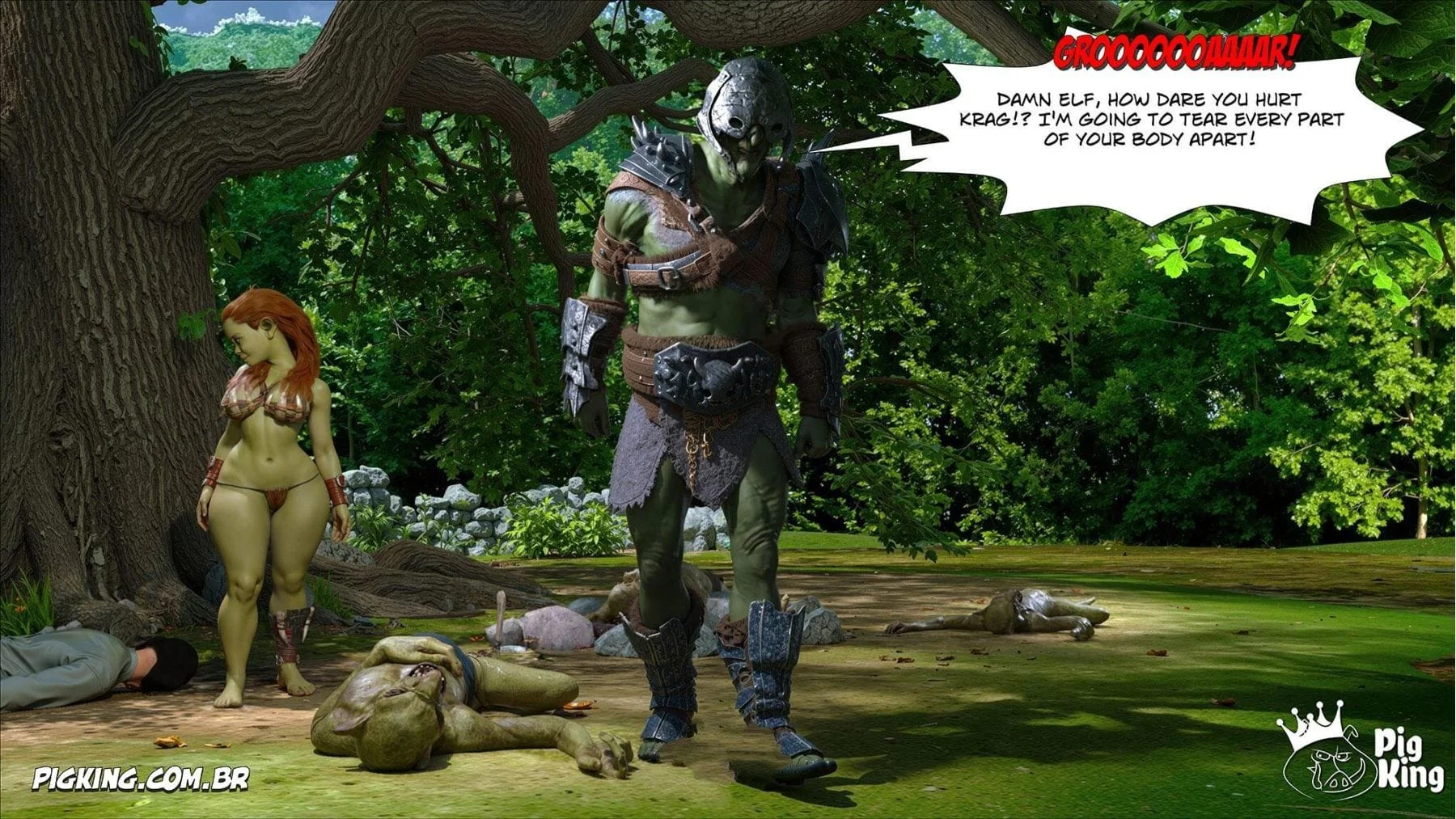 Queen Azalea 11-16 [CrazyDad3D], Queen Azalea 19, page 72 of 73