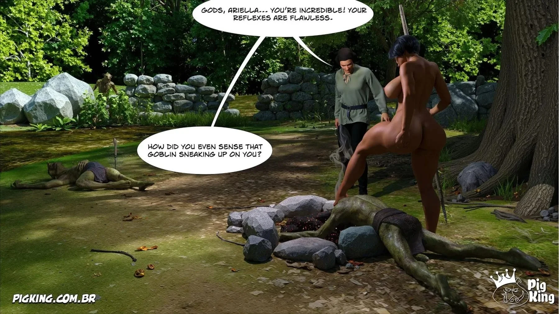 Queen Azalea 11-16 [CrazyDad3D], Queen Azalea 18, page 38 of 102