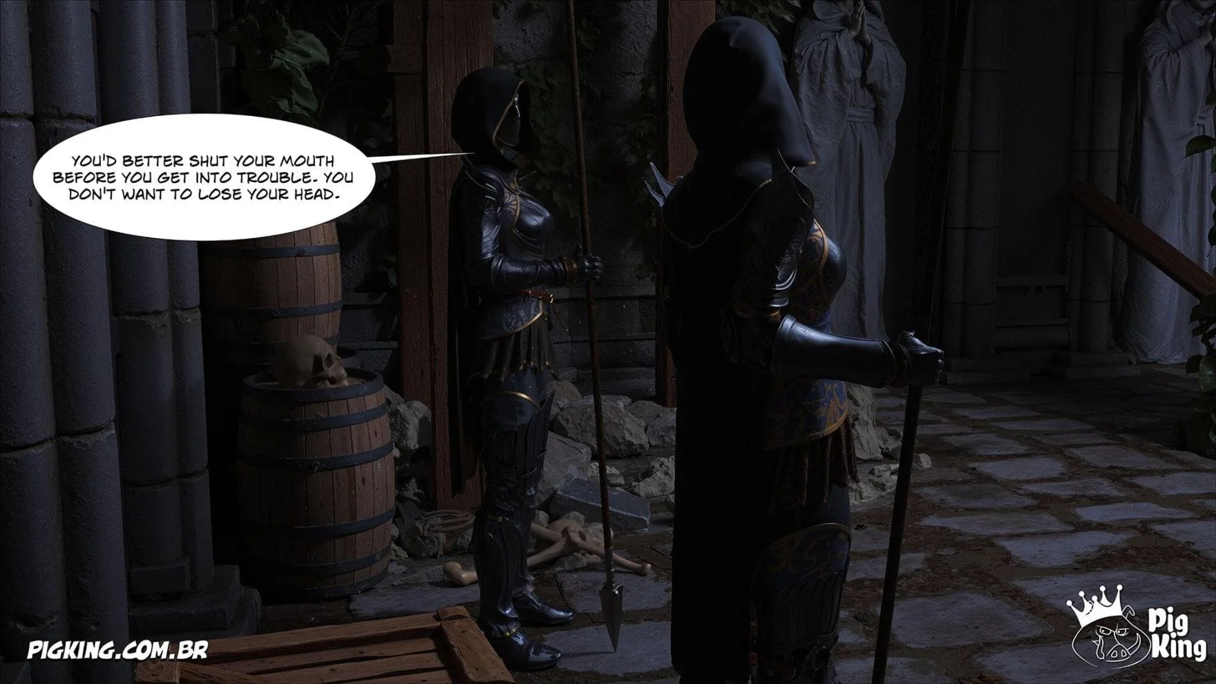 Queen Azalea 11-16 [CrazyDad3D], Queen Azalea 17, page 35 of 102