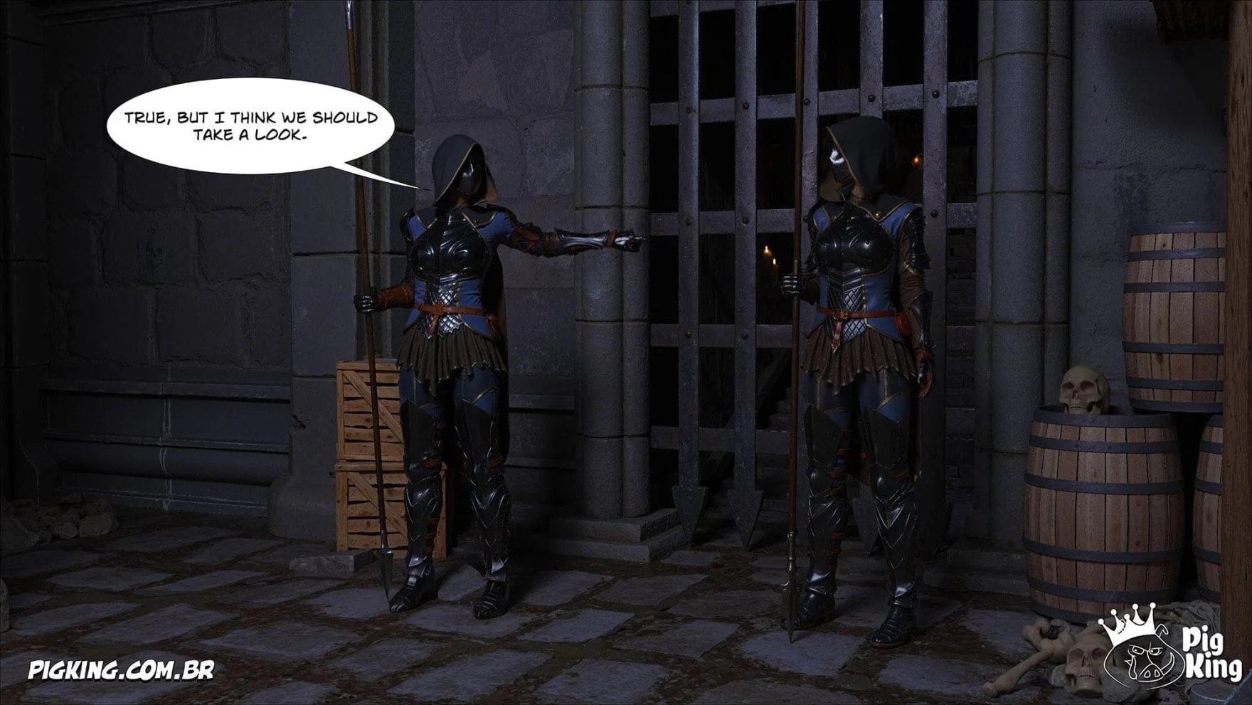 Queen Azalea 11-16 [CrazyDad3D], Queen Azalea 17, page 43 of 102