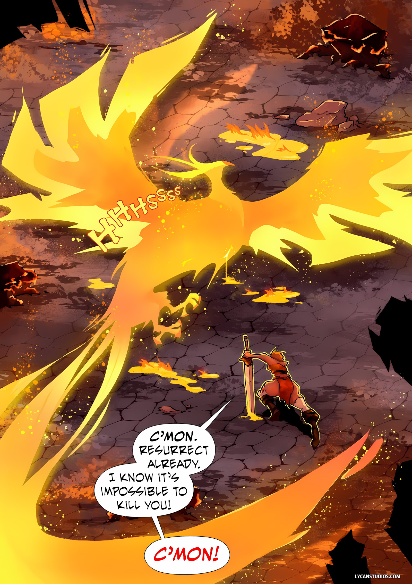 Quest for the Phoenix [Locofuria], Quest for the Phoenix, page 16 of 27