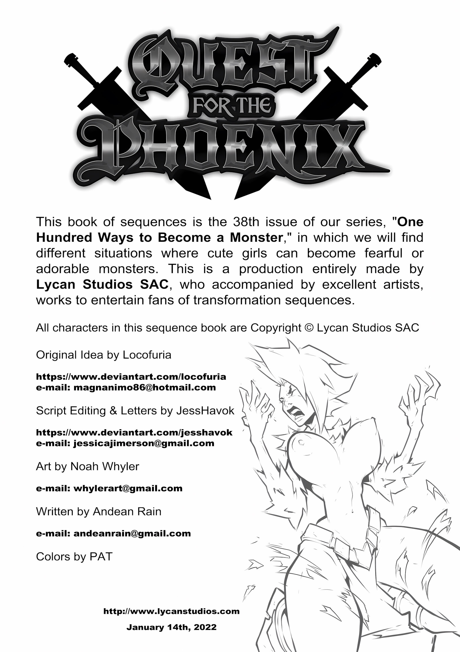 Quest for the Phoenix [Locofuria], Quest for the Phoenix, page 3 of 27