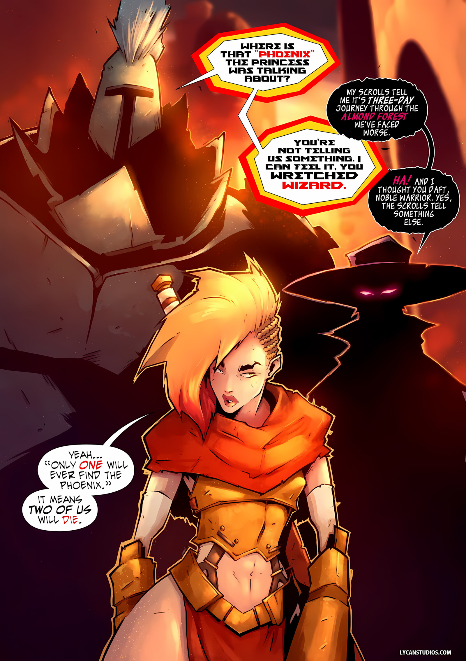 Quest for the Phoenix [Locofuria], Quest for the Phoenix, page 5 of 27