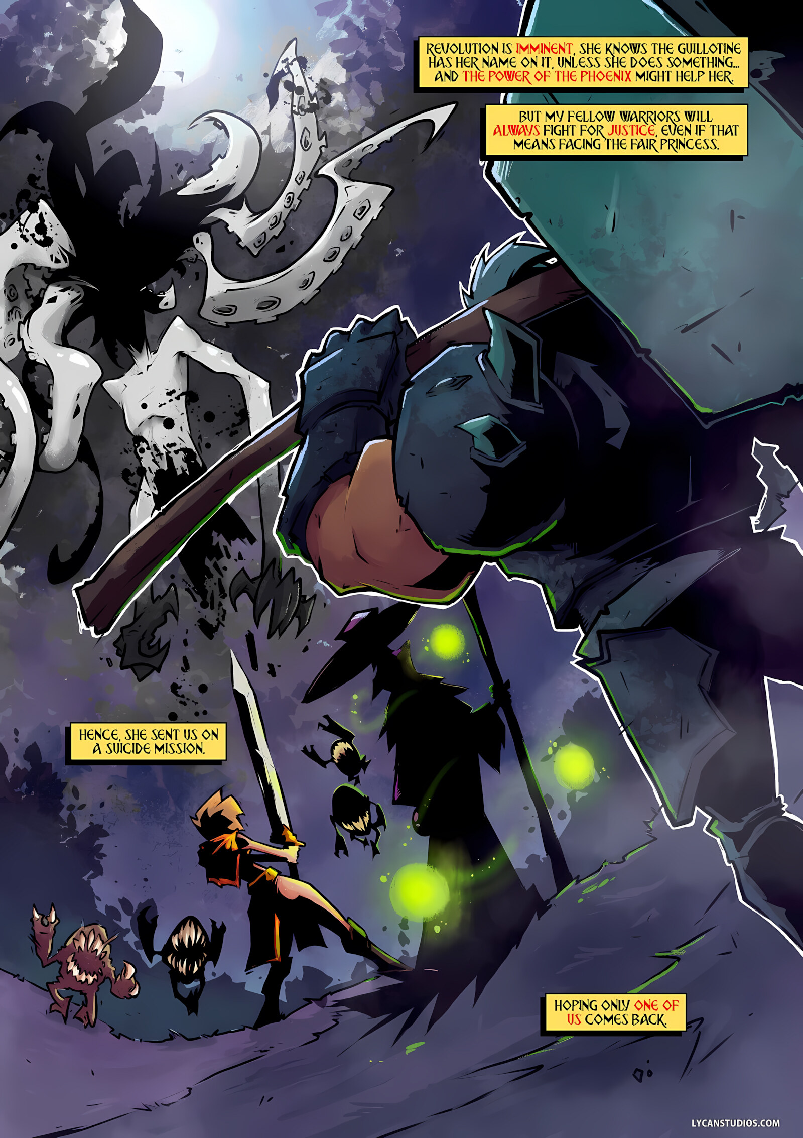 Quest for the Phoenix [Locofuria], Quest for the Phoenix, page 7 of 27