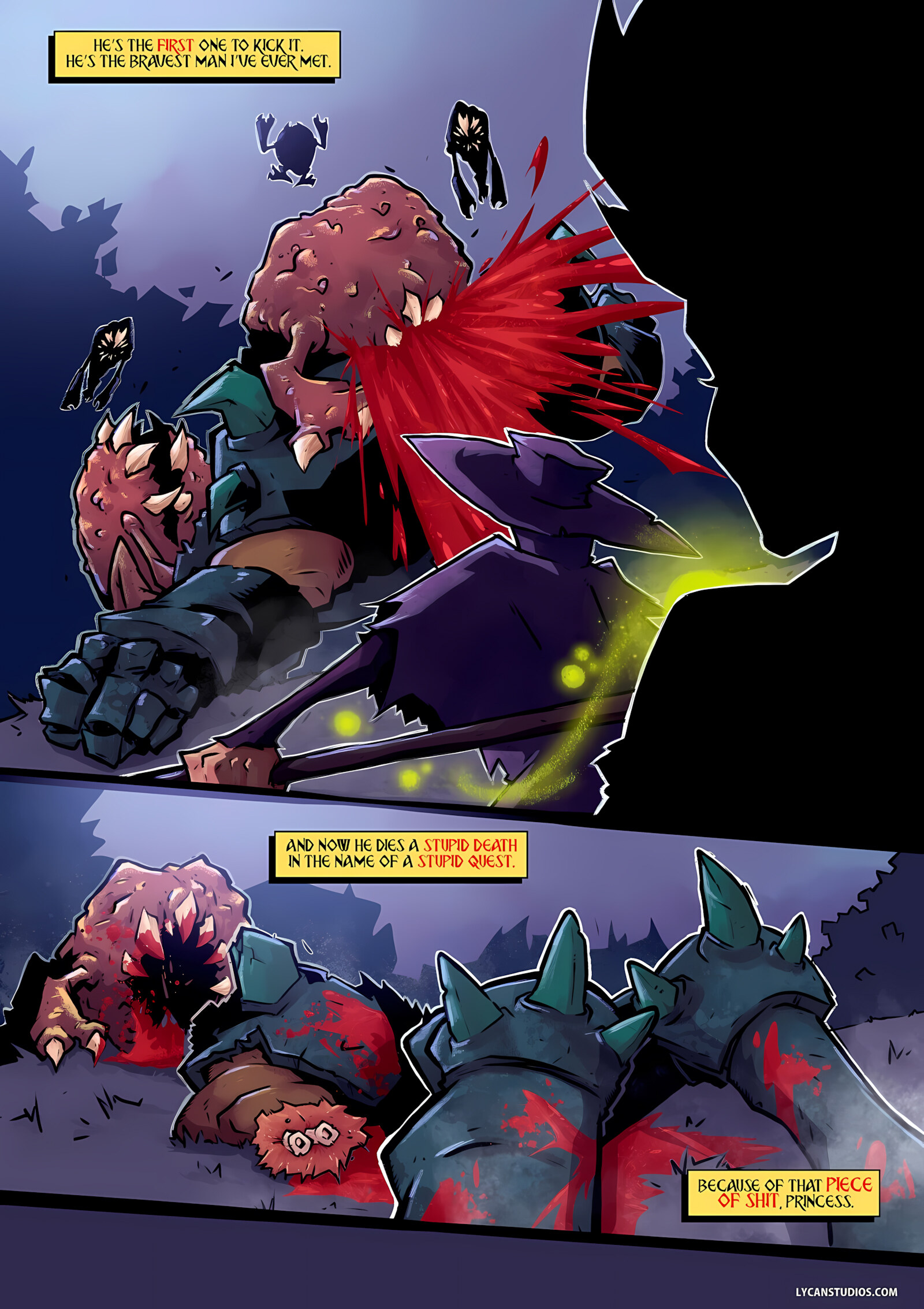 Quest for the Phoenix [Locofuria], Quest for the Phoenix, page 9 of 27
