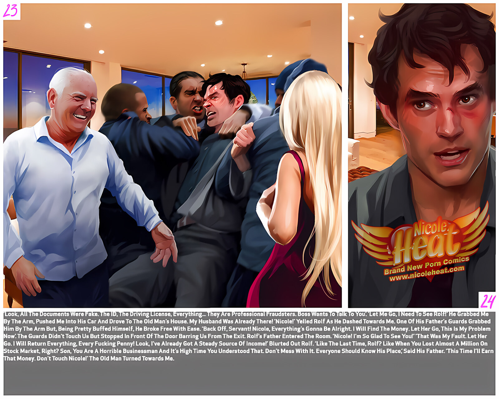 Retribution for naivety [Nicole Heat], Retribution for naivety, page 8 of 16