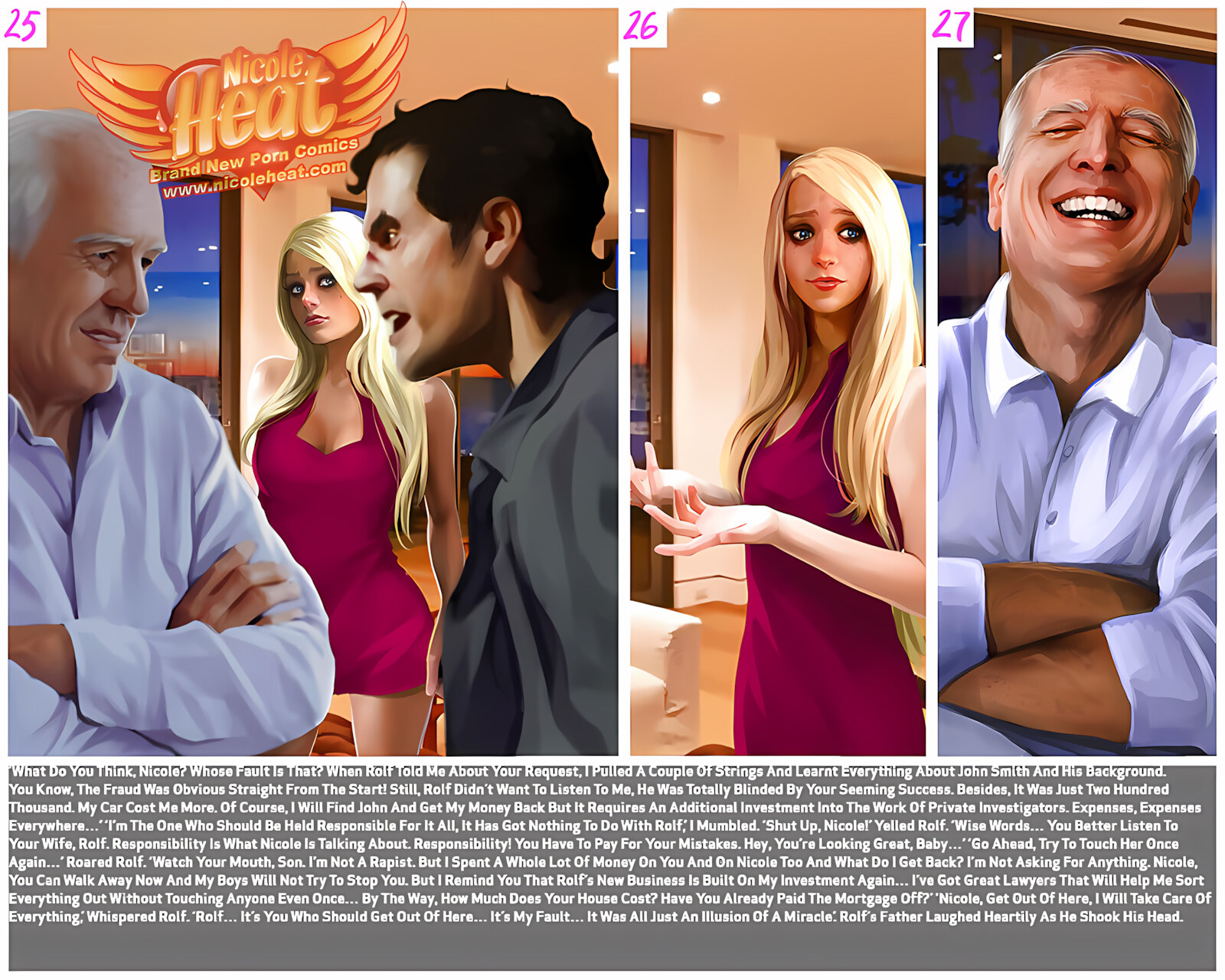 Retribution for naivety [Nicole Heat], Retribution for naivety, page 9 of 16