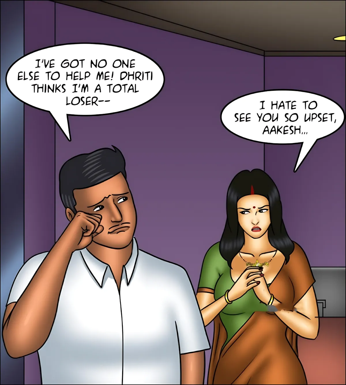 Savita Bhabhi 141-153 [Kirtu], Savita Bhabhi Episode 153 - Lessons In Lovemaking, page 44 of 139