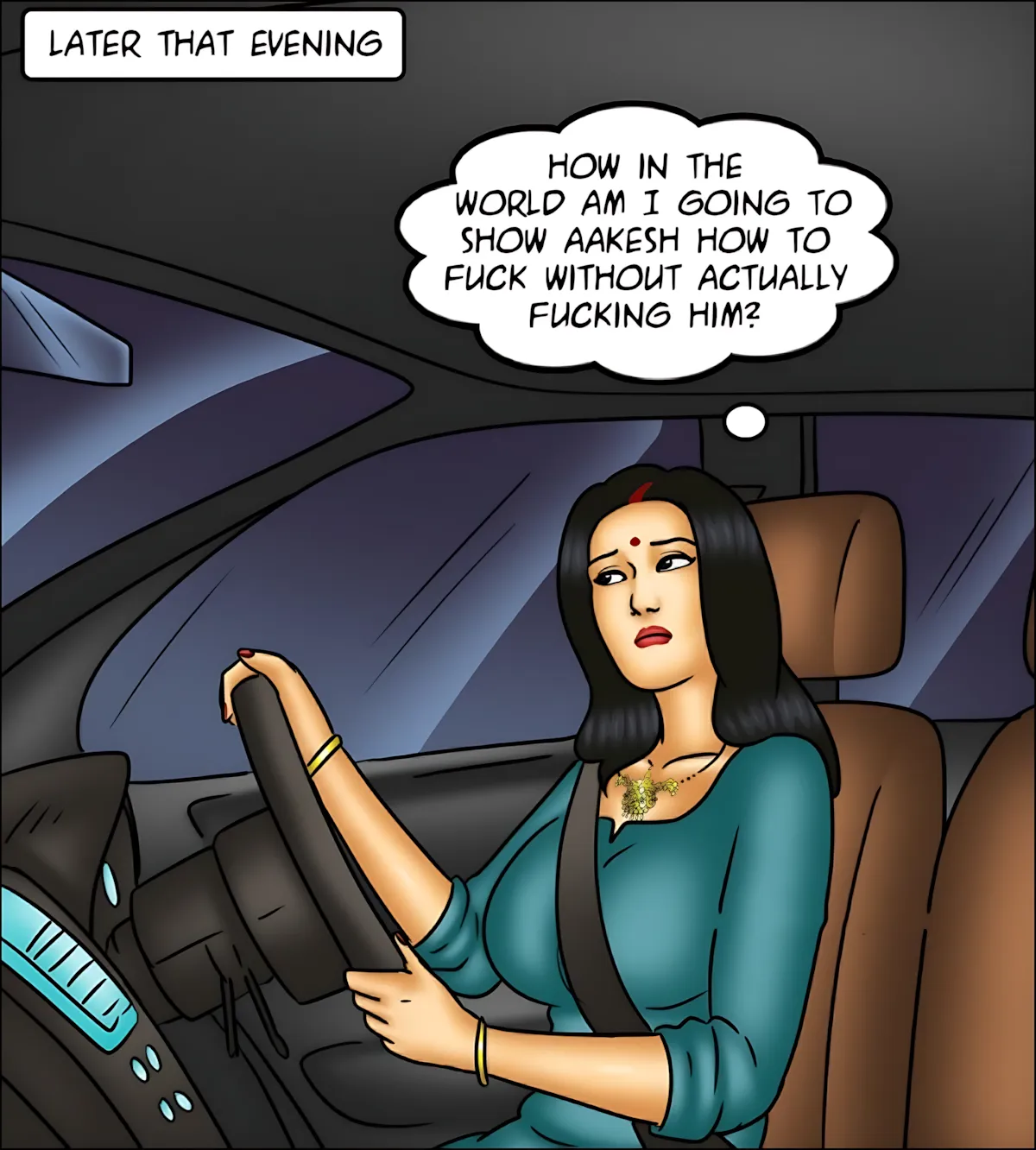 Savita Bhabhi 141-153 [Kirtu], Savita Bhabhi Episode 153 - Lessons In Lovemaking, page 94 of 139