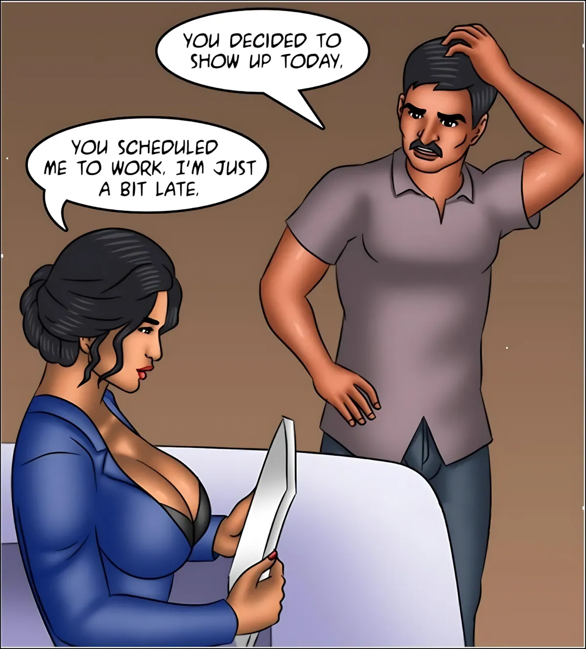 Savita Bhabhi 141-153 [Kirtu], Savita Bhabhi Episode 150 - Vamika's Secret, page 55 of 129
