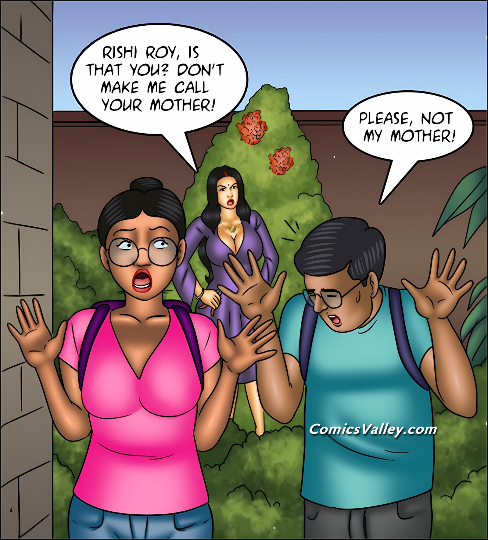 Savita Bhabhi 141-153 [Kirtu], Savita Bhabhi 147 - The Artist's Muse 2, page 40 of 142