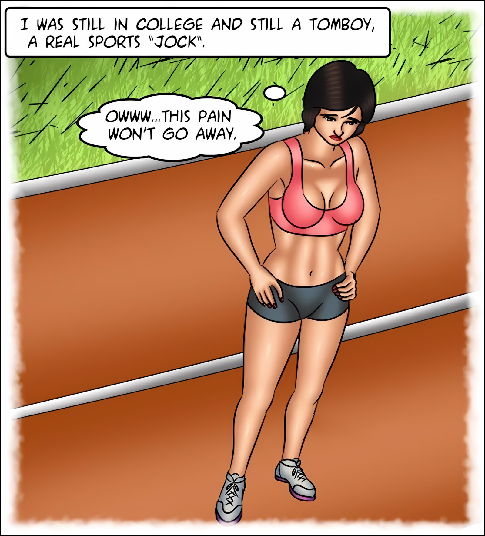 Savita Bhabhi 141-153 [Kirtu], Savita Bhabhi 146 - The Other Shoe Drops, page 16 of 142