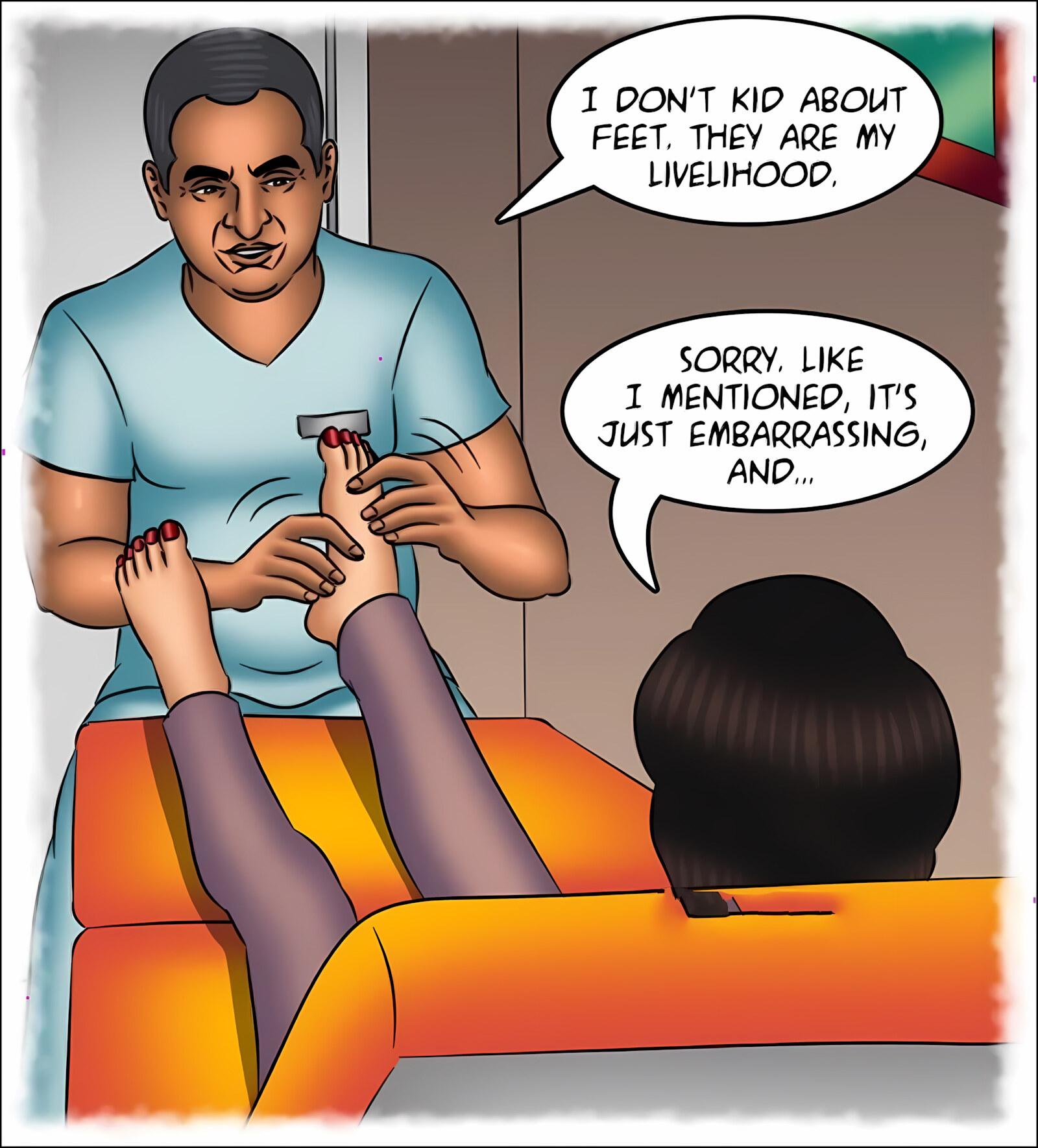 Savita Bhabhi 141-153 [Kirtu], Savita Bhabhi 146 - The Other Shoe Drops, page 24 of 142