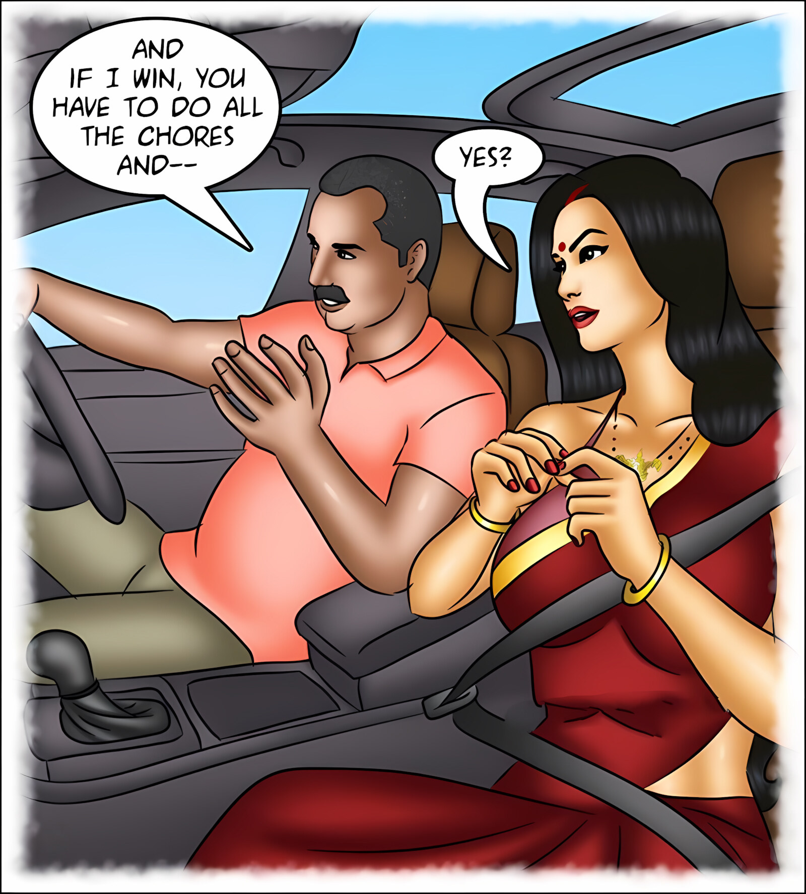 Savita Bhabhi 141-153 [Kirtu], Savita Bhabhi 145 - The Great Escape, page 82 of 142