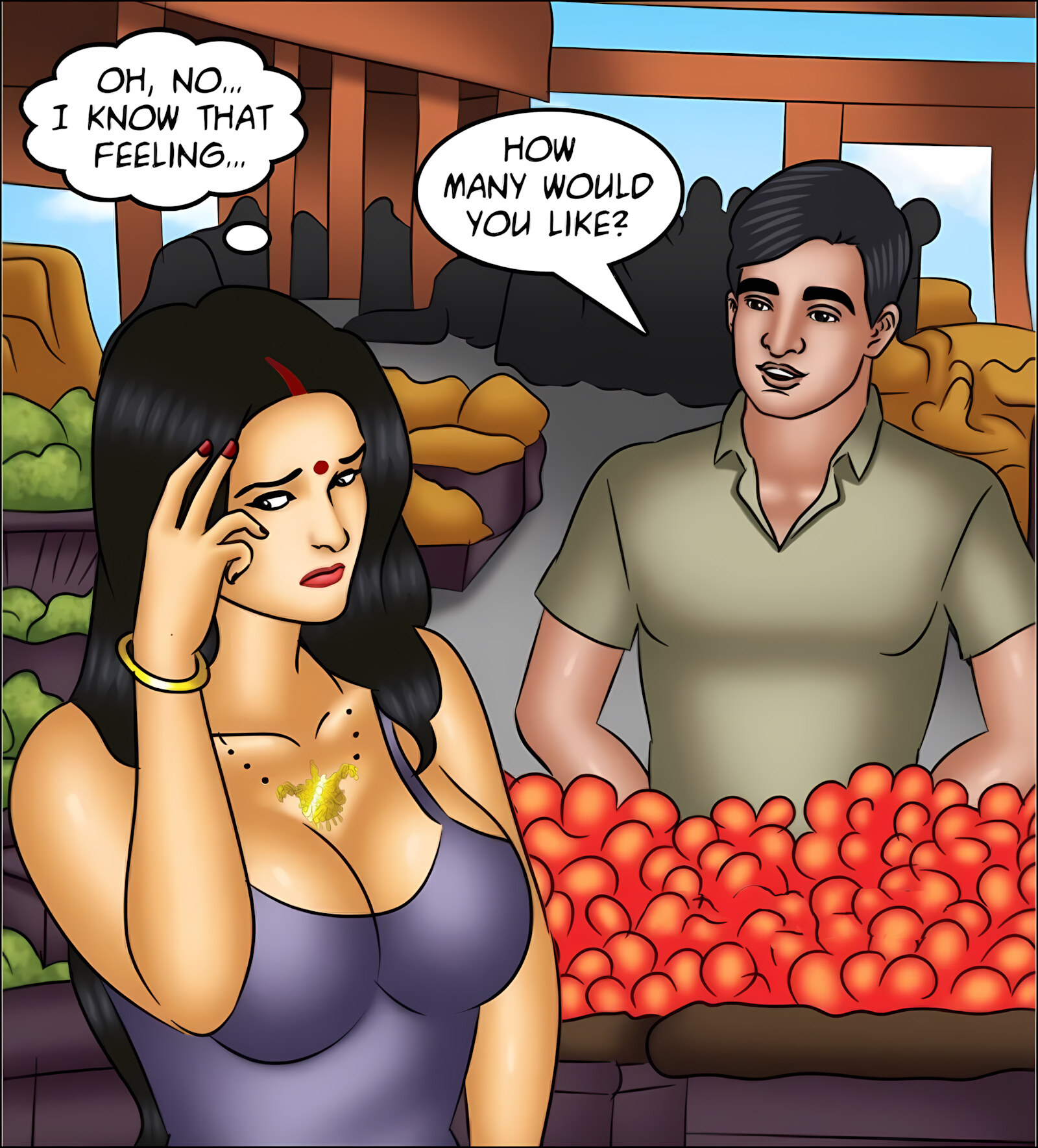 Savita Bhabhi 141-153 [Kirtu], Savita Bhabhi 143 - What a Headache!, page 105 of 142