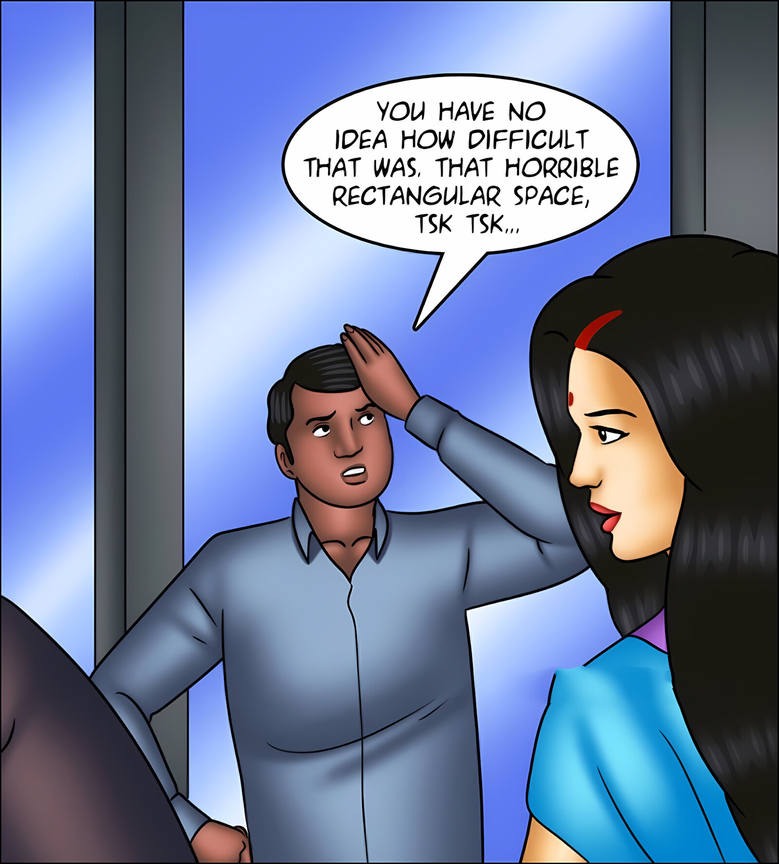 Savita Bhabhi 141-153 [Kirtu], Savita Bhabhi 142 - Renovations, page 49 of 141