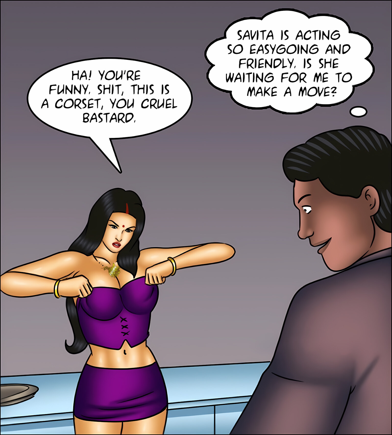 Savita Bhabhi 141-153 [Kirtu], Savita Bhabhi 142 - Renovations, page 74 of 141