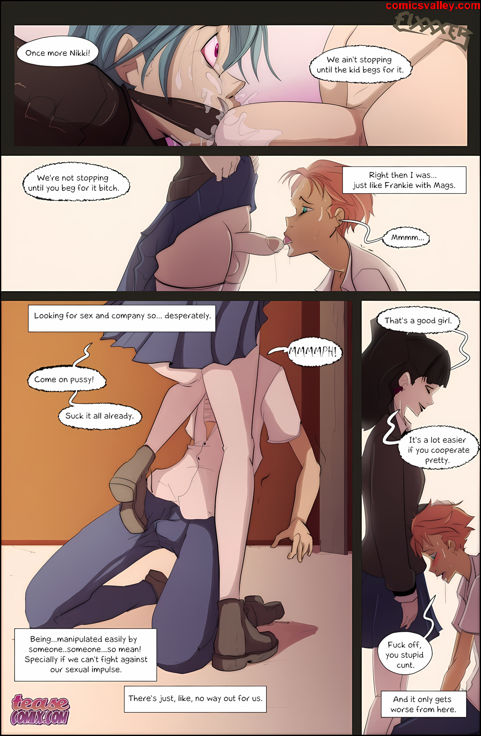 She Is Riley [Tease Comix], She Is Riley 4, page 15 of 23