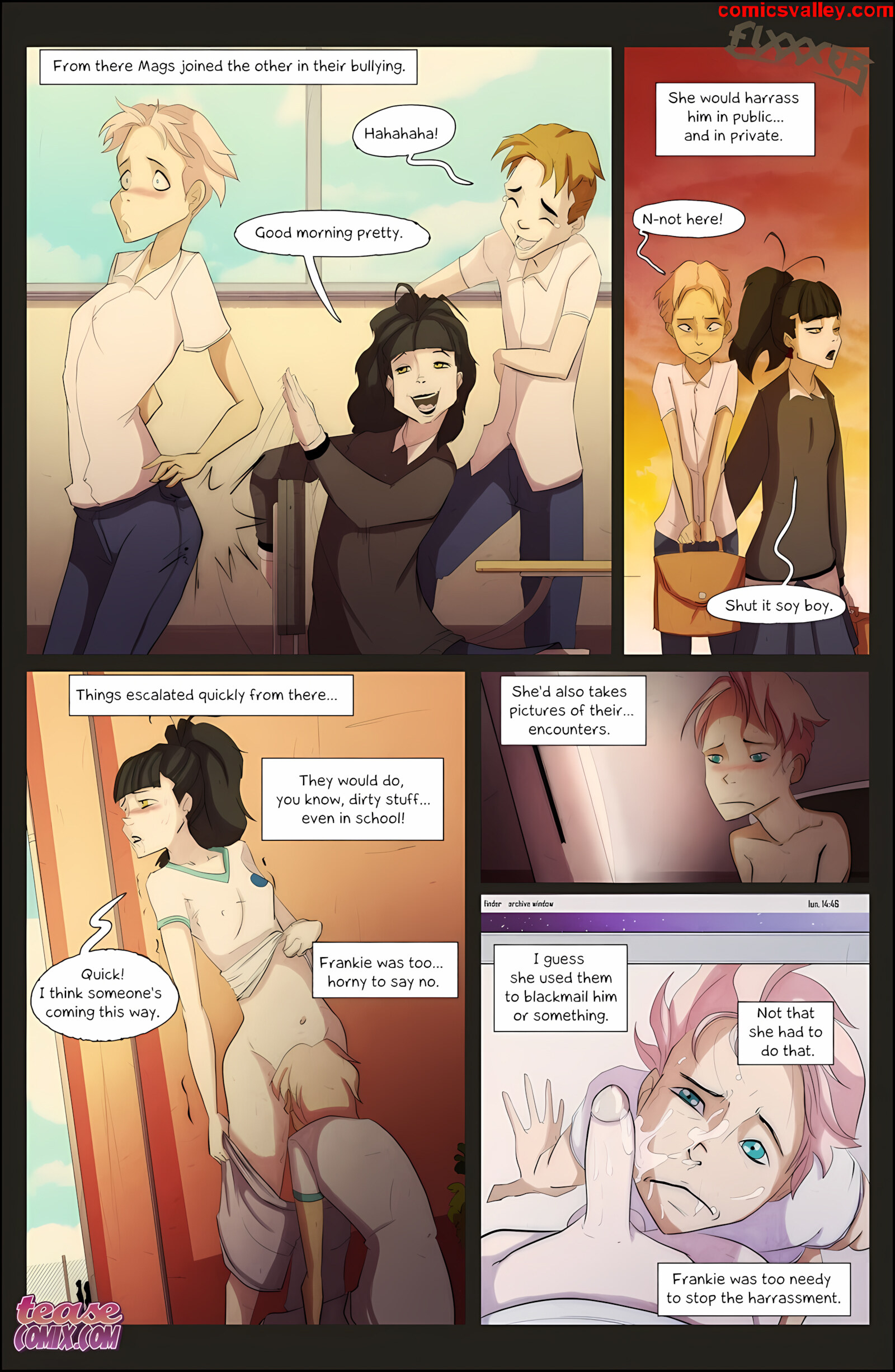 She Is Riley [Tease Comix], She Is Riley 4, page 16 of 23