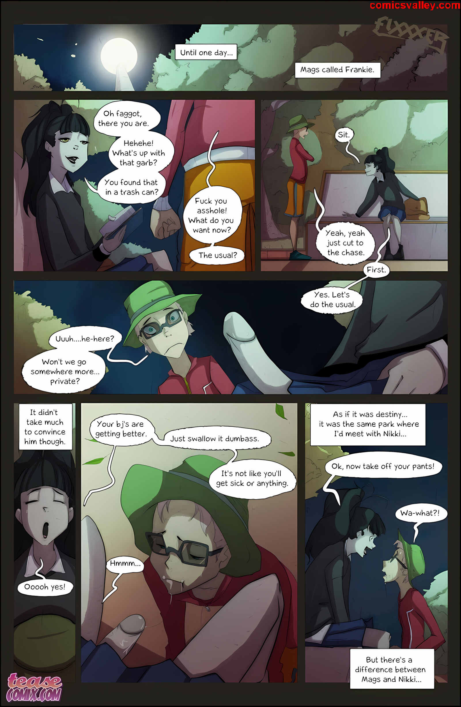 She Is Riley [Tease Comix], She Is Riley 4, page 17 of 23
