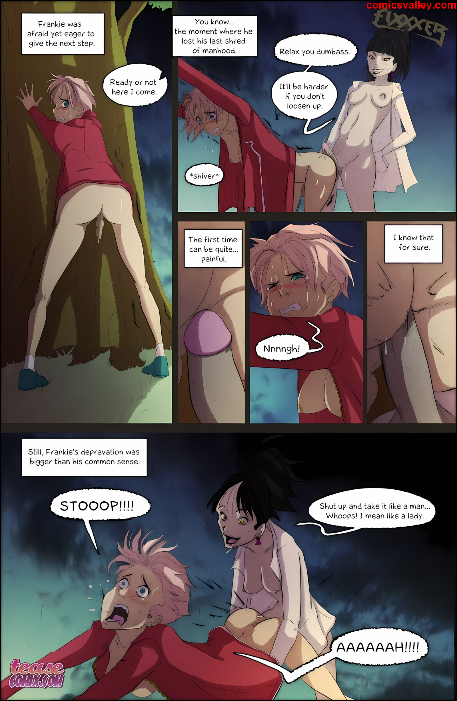 She Is Riley [Tease Comix], She Is Riley 4, page 22 of 23