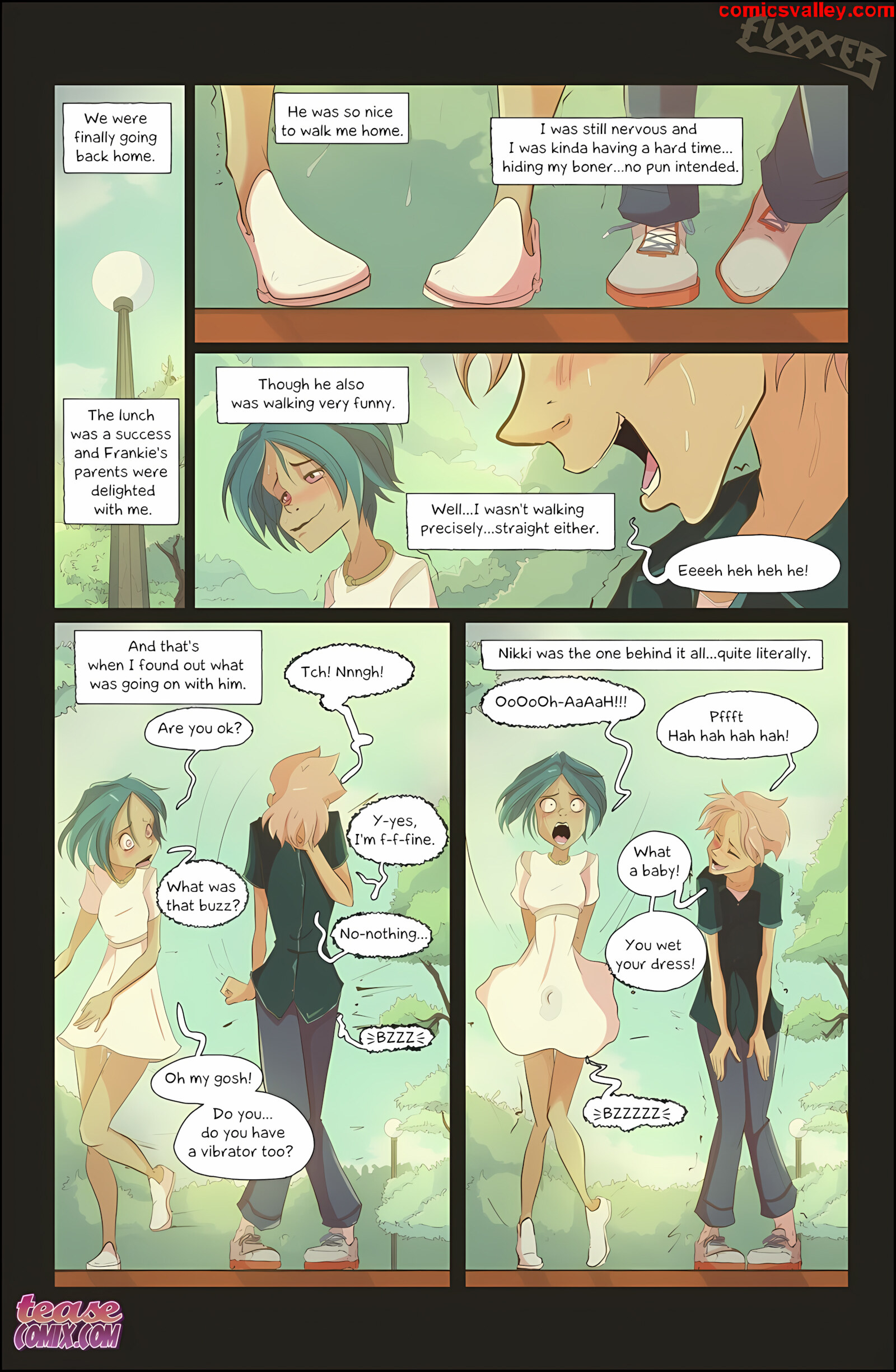 She Is Riley [Tease Comix], She Is Riley 3, page 18 of 23